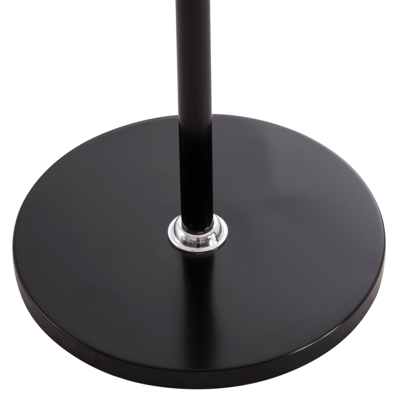 COAT HANGER BILLY HM18075.01 BEECH WOOD-BLACK METAL-BASE WITH WOOD Φ37.5X180Hcm. [8]