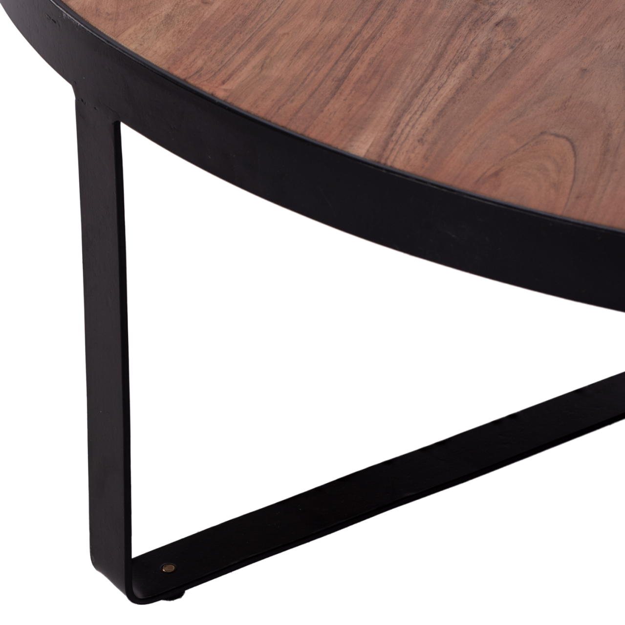 Coffee Table ATHARVA HM8461.11 solid acacia wood Φ100X36cm [5]