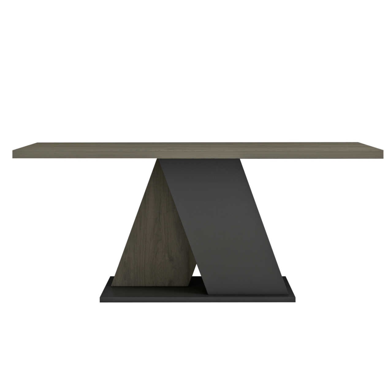 COFFEE TABLE DILE HM9528.01 MELAMINE IN SONAMA-GREY 110x55x47Hcm. [3]
