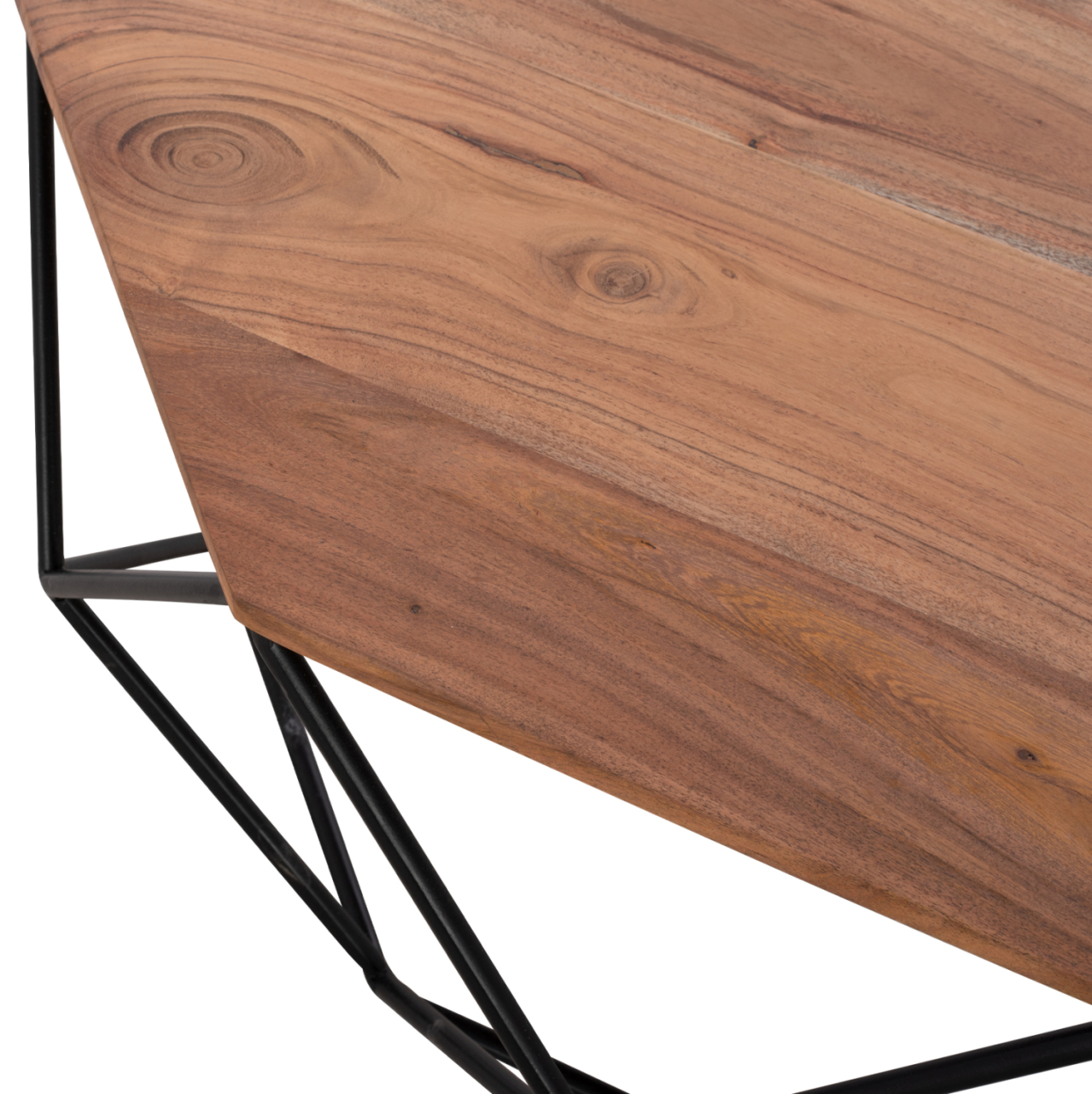 COFFEE TABLE FB98777.11 ACACIA WOOD Φ82x40H [5]