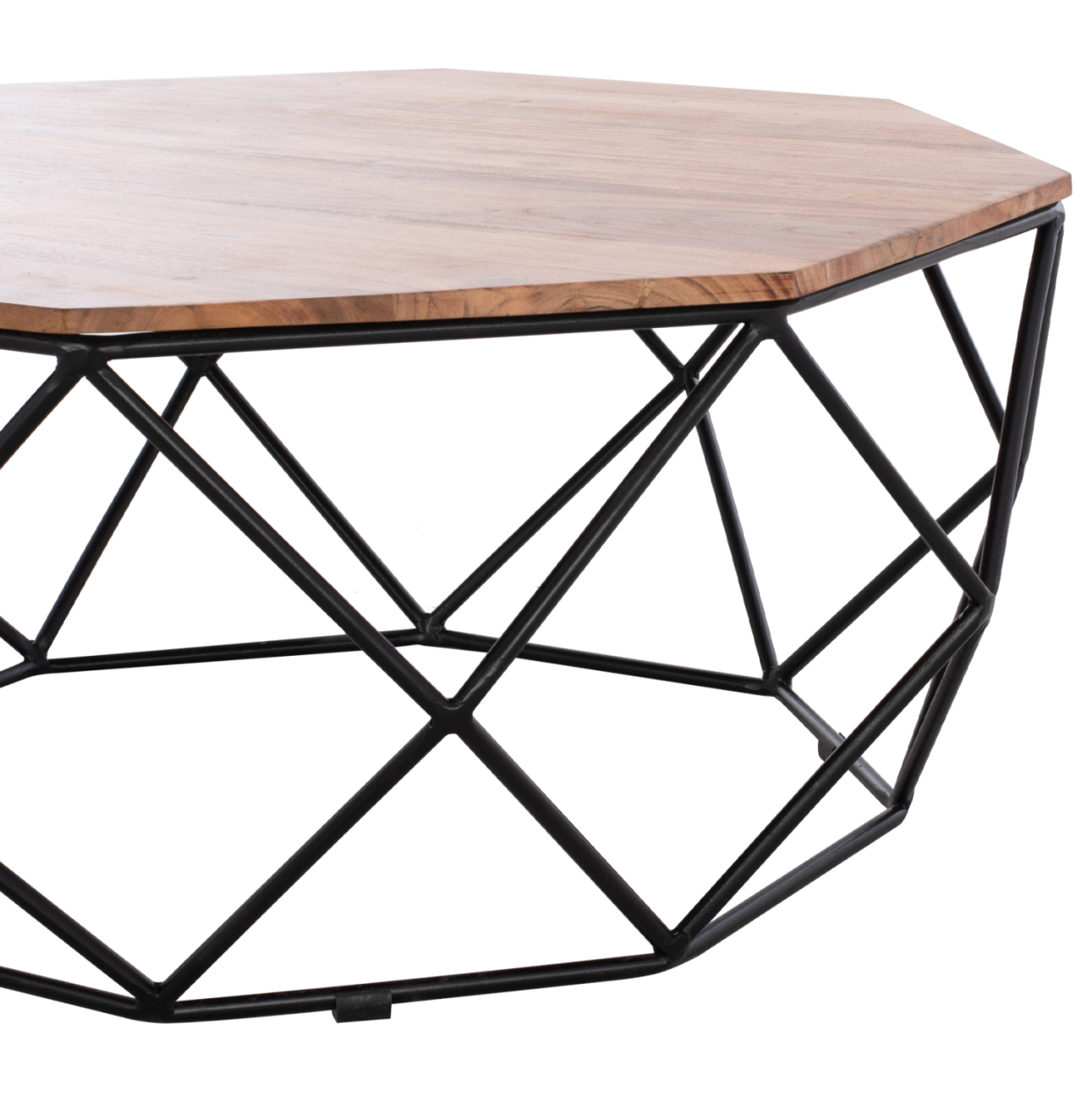 COFFEE TABLE FB98777.11 ACACIA WOOD Φ82x40H [3]