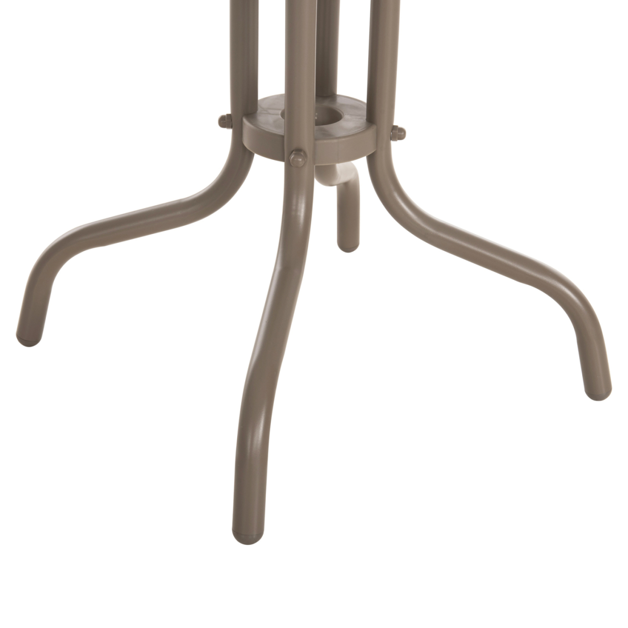 COFFEE TABLE FIGO HM6067.04 METAL IN CHAMPAGNE COLOR-TEMPERED GLASS TOP 45x45x51Hcm. [7]