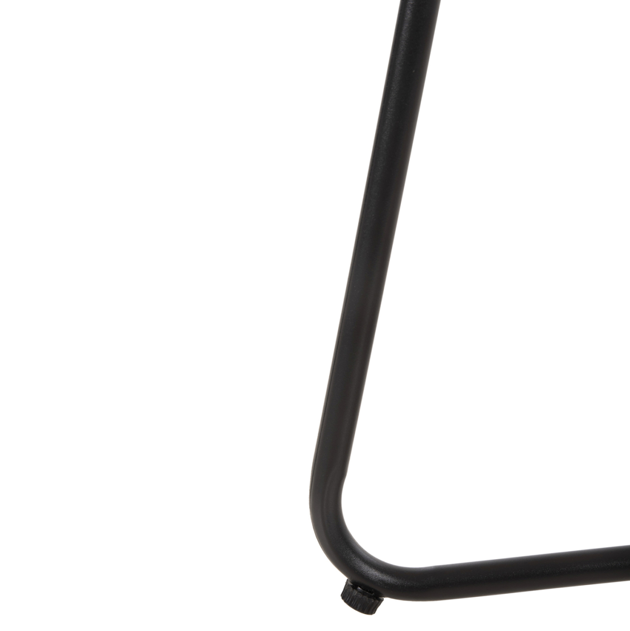 COFFEE TABLE GERRY HM5717.11 P.E.RATTAN IN BEIGE-BLACK METAL FRAME 50x50x47,5Hcm. [7]
