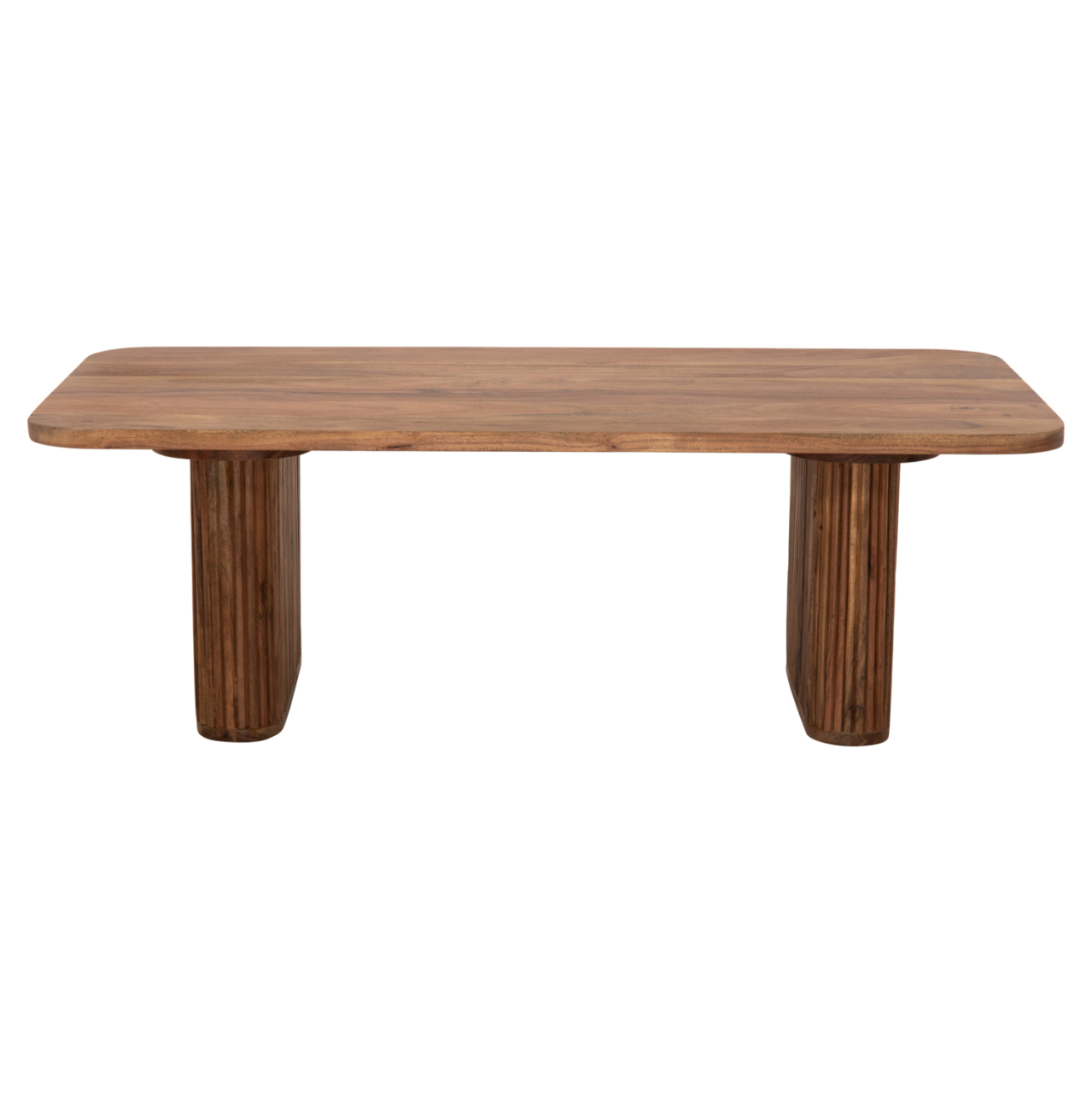 COFFEE TABLE GROOT HM9686 SOLID ACACIA WOOD IN NATURAL COLOR 120x60x40Hcm. [3]