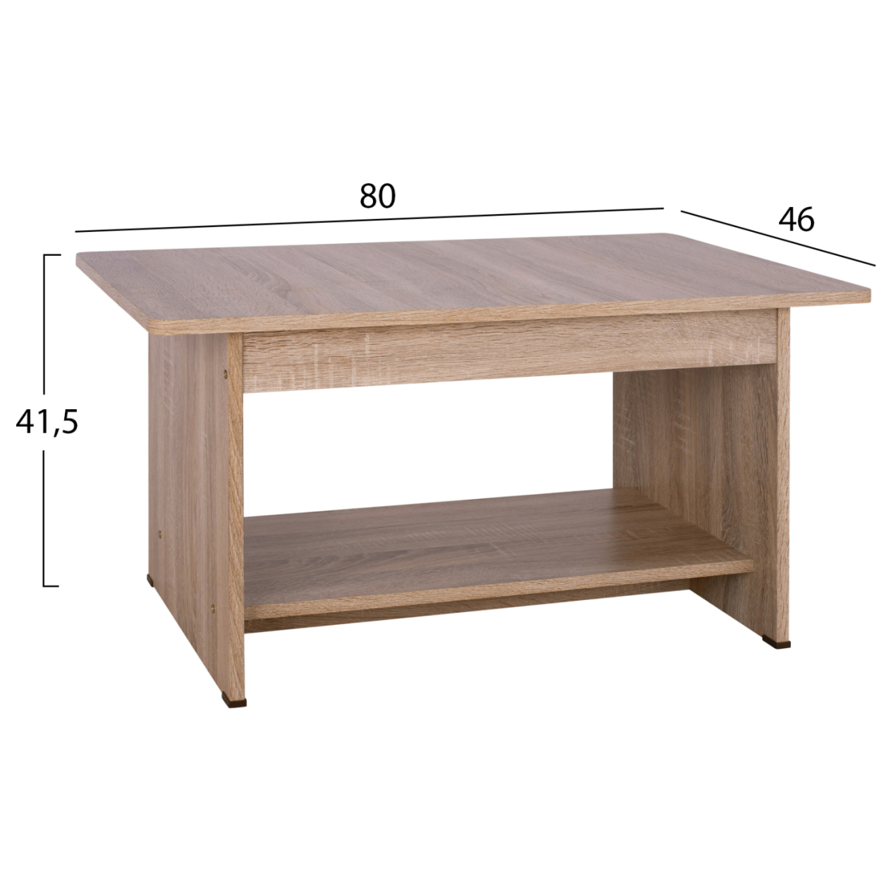 Coffee Table HM2286.02 in sonama color 80x46x41,5 [2]
