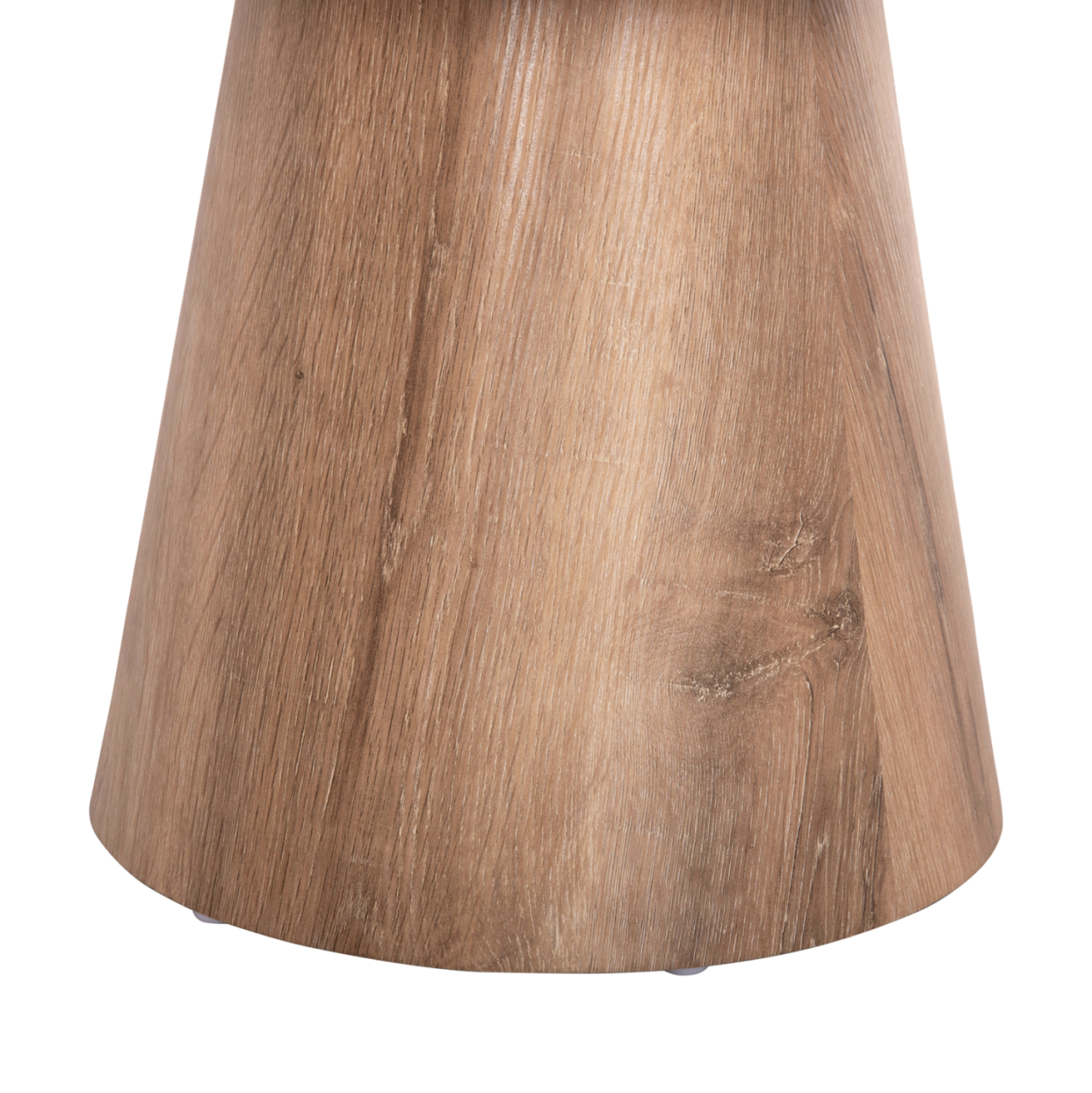 COFFEE TABLE KARAN HM18028 MDF IN NATURAL WOOD COLOR Φ80x45,5Hcm. [7]
