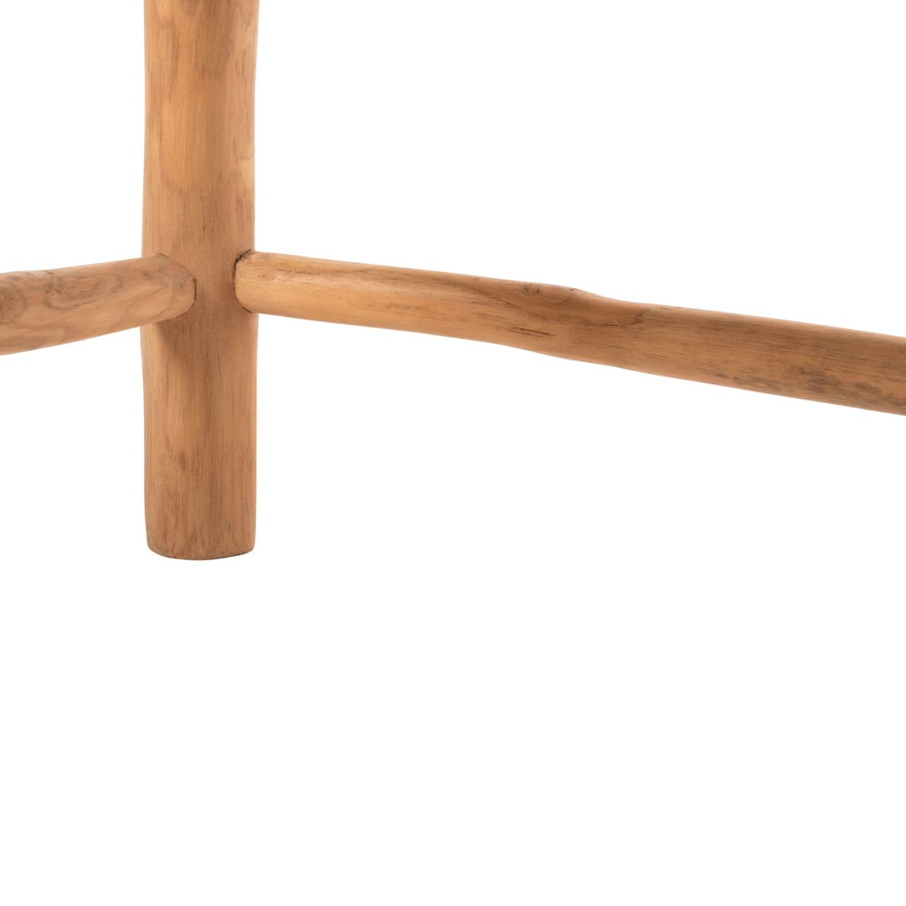 COFFEE TABLE LONDER HM5985 TEAK WOOD-SYNTHETIC RATTAN-NATURAL 119x79.5x41Hm. [7]