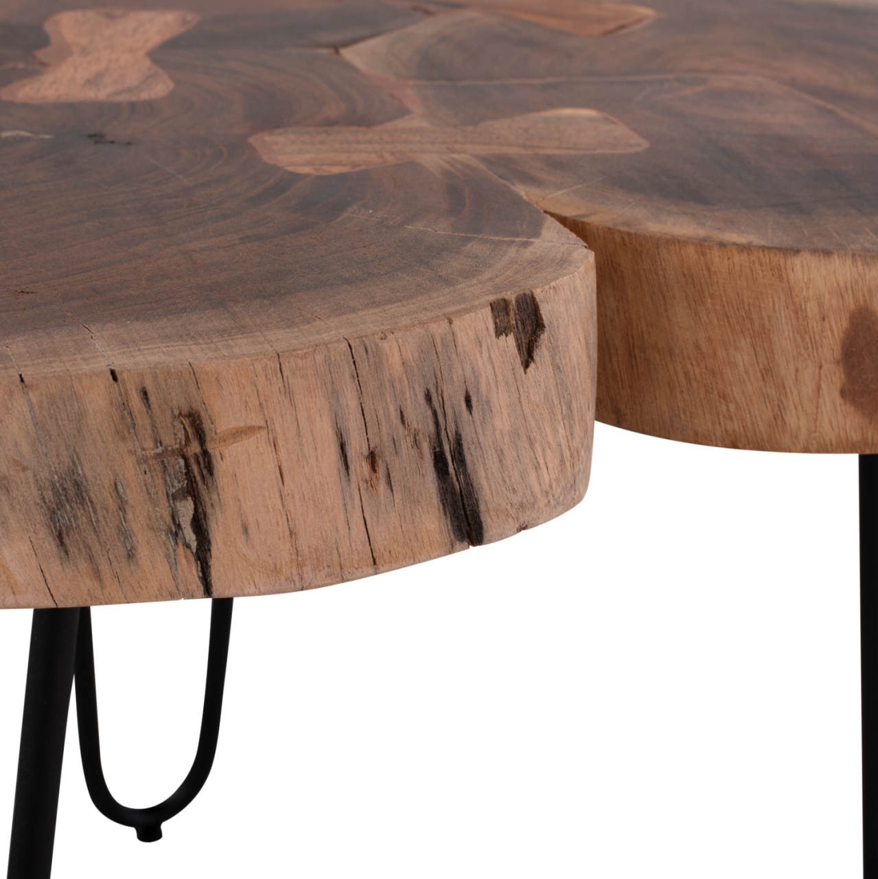 Coffee Table Oslo HM8211.11 solid acacia 57X57X40H [6]