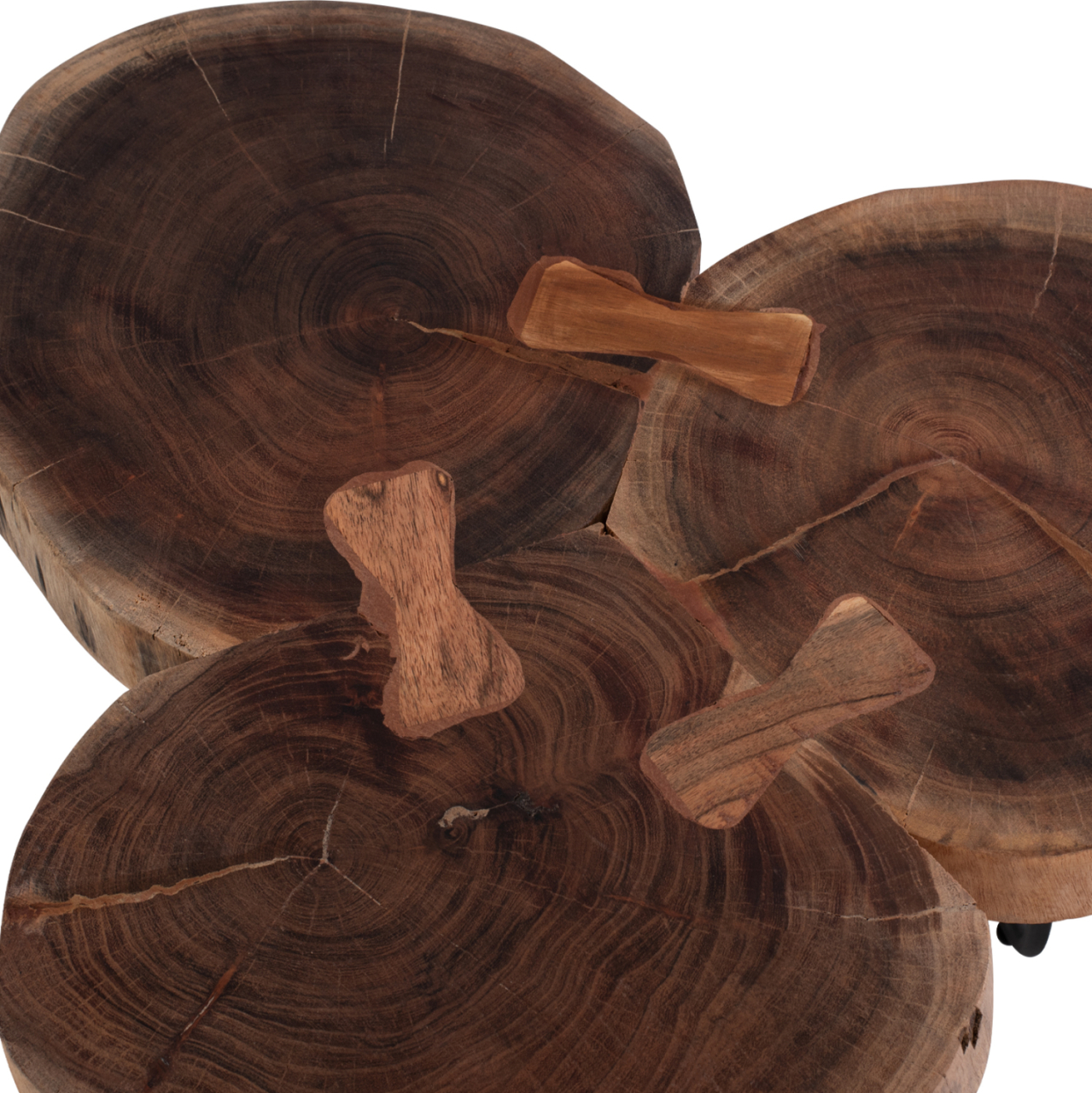 Coffee Table Oslo HM8211.11 solid acacia 57X57X40H [5]