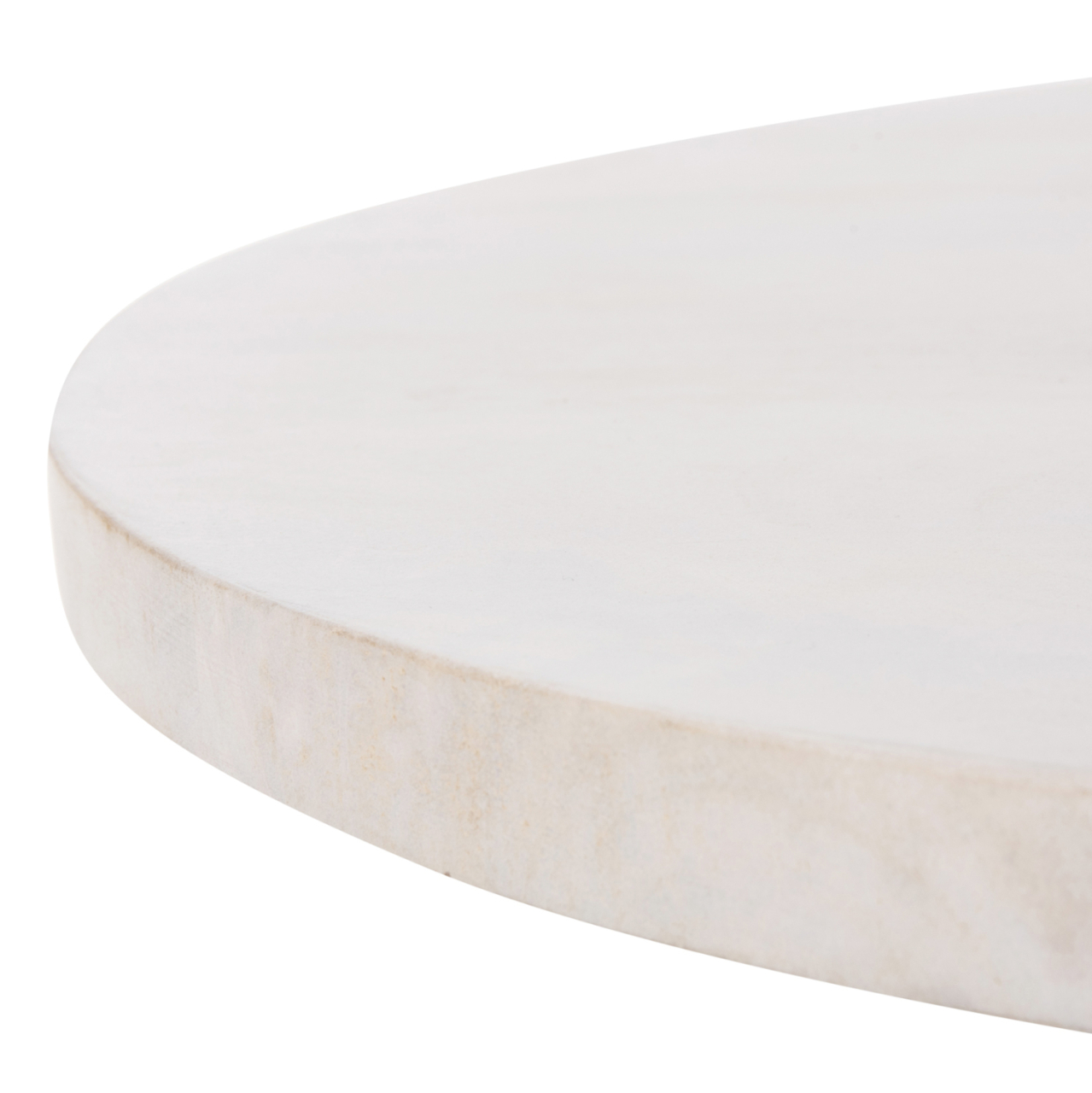 COFFEE TABLE OVAL HONKY HM9691 SOLID MANGO WOOD IN WHITE 120x60x40Hcm. [7]