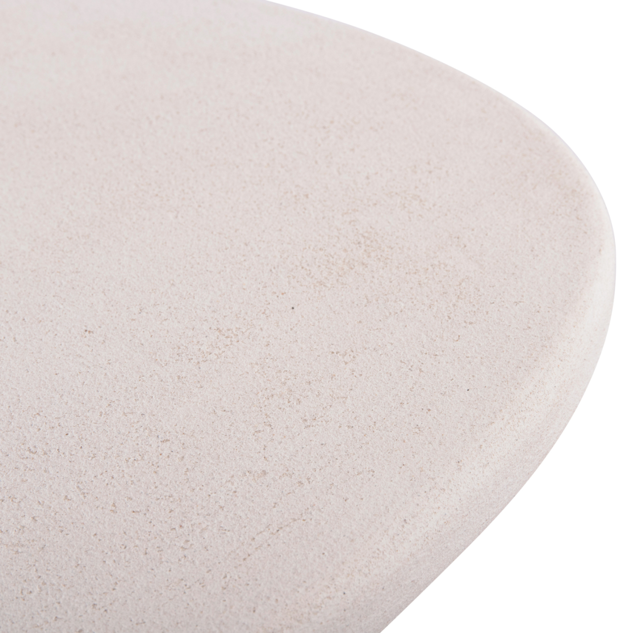COFFEE TABLE OVAL SERIES SANTORINI HM18054 MDF IN OFF-WHITE COLOR 54x54.5x40Hcm. [7]