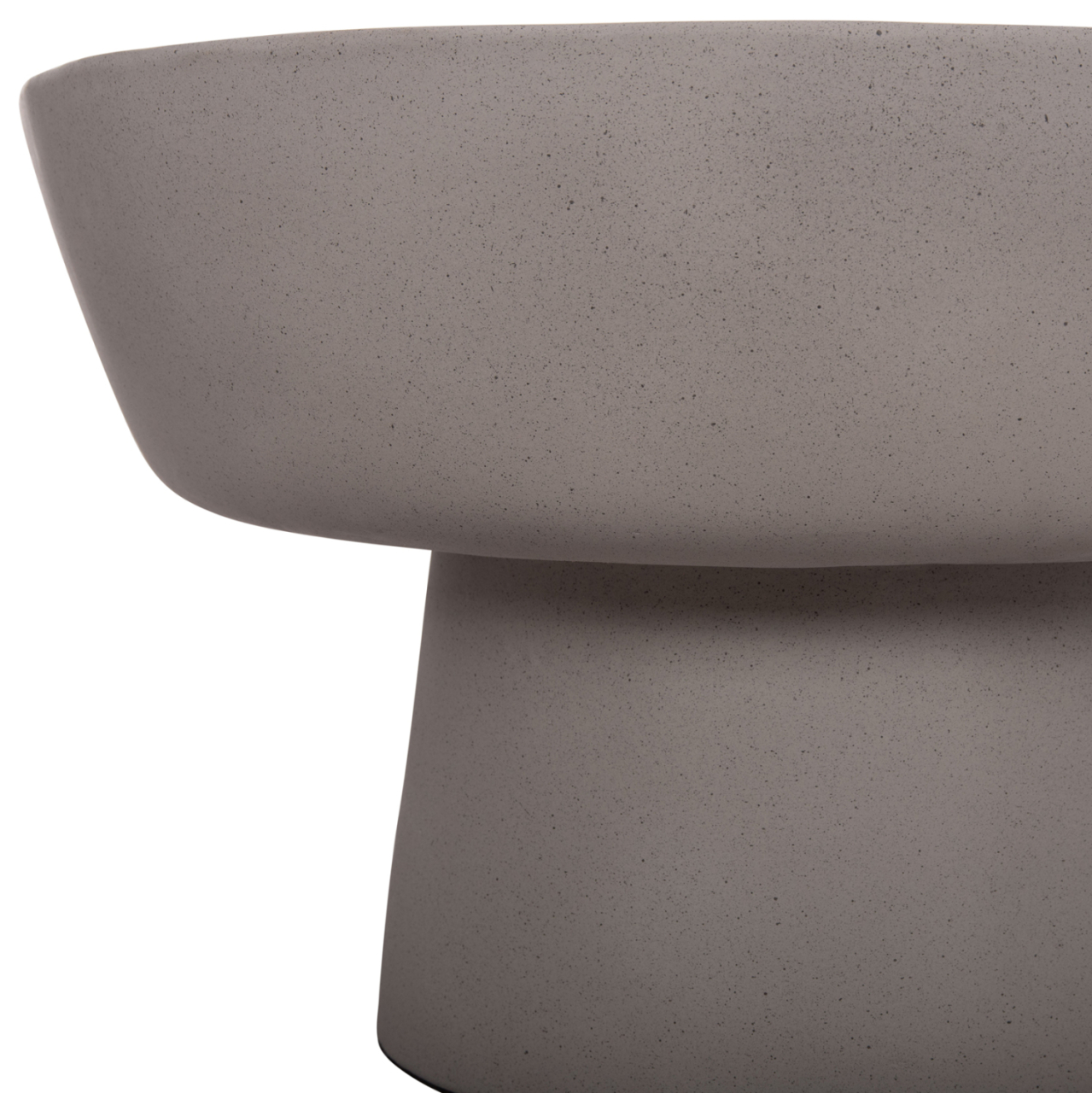 COFFEE TABLE PIRSON HM18155.03 FIBER CEMENT IN GREY--Φ60x36Hcm. [6]
