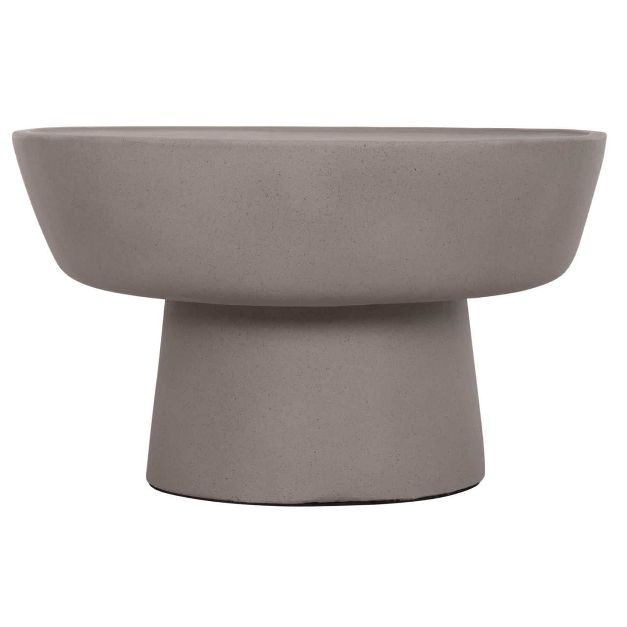 COFFEE TABLE PIRSON HM18155.03 FIBER CEMENT IN GREY--Φ60x36Hcm. [3]