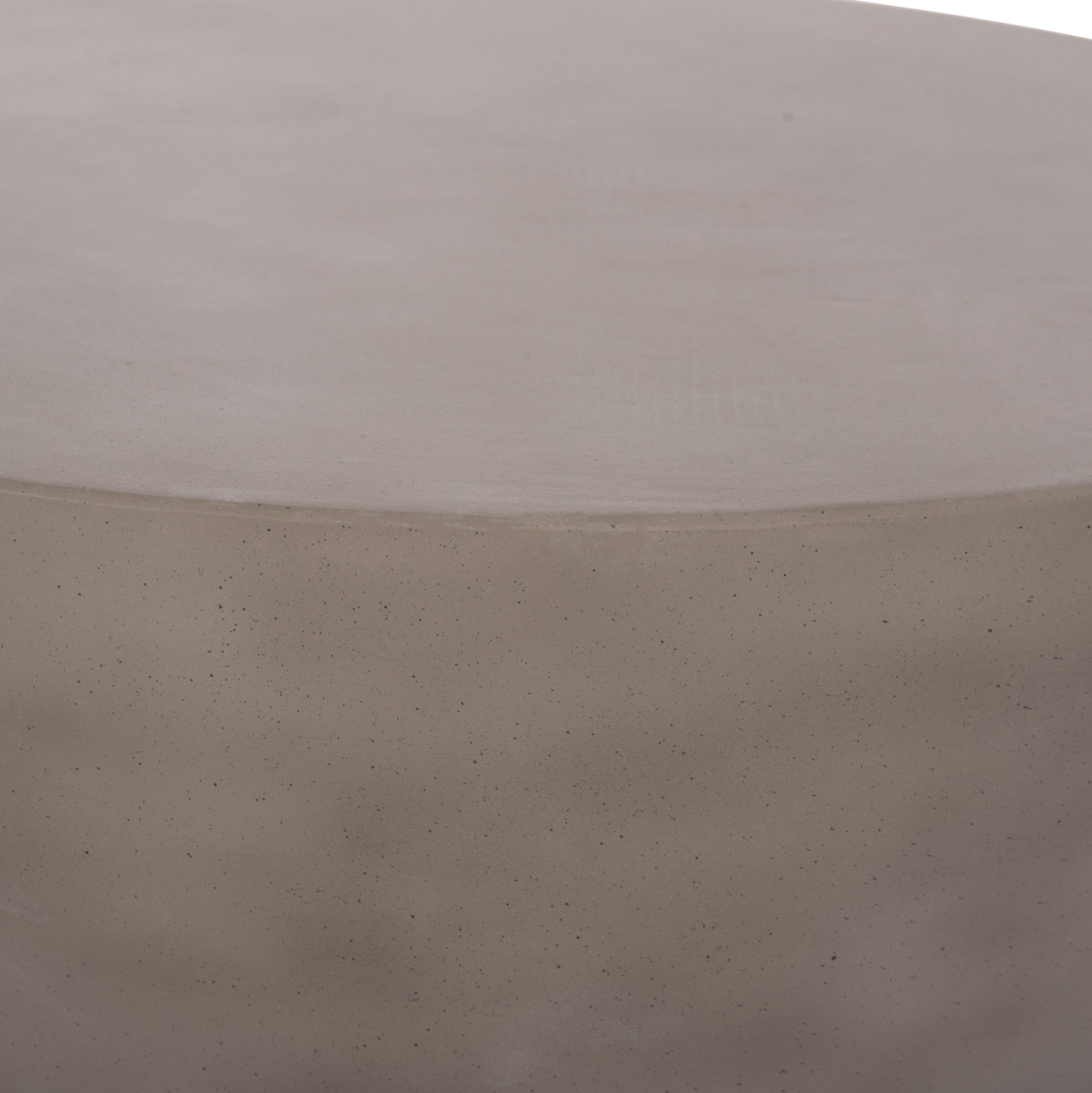 COFFEE TABLE ROUND ALLAN HM18162.03 FIBER CEMENT IN GREY--Φ92x49Hcm. [5]