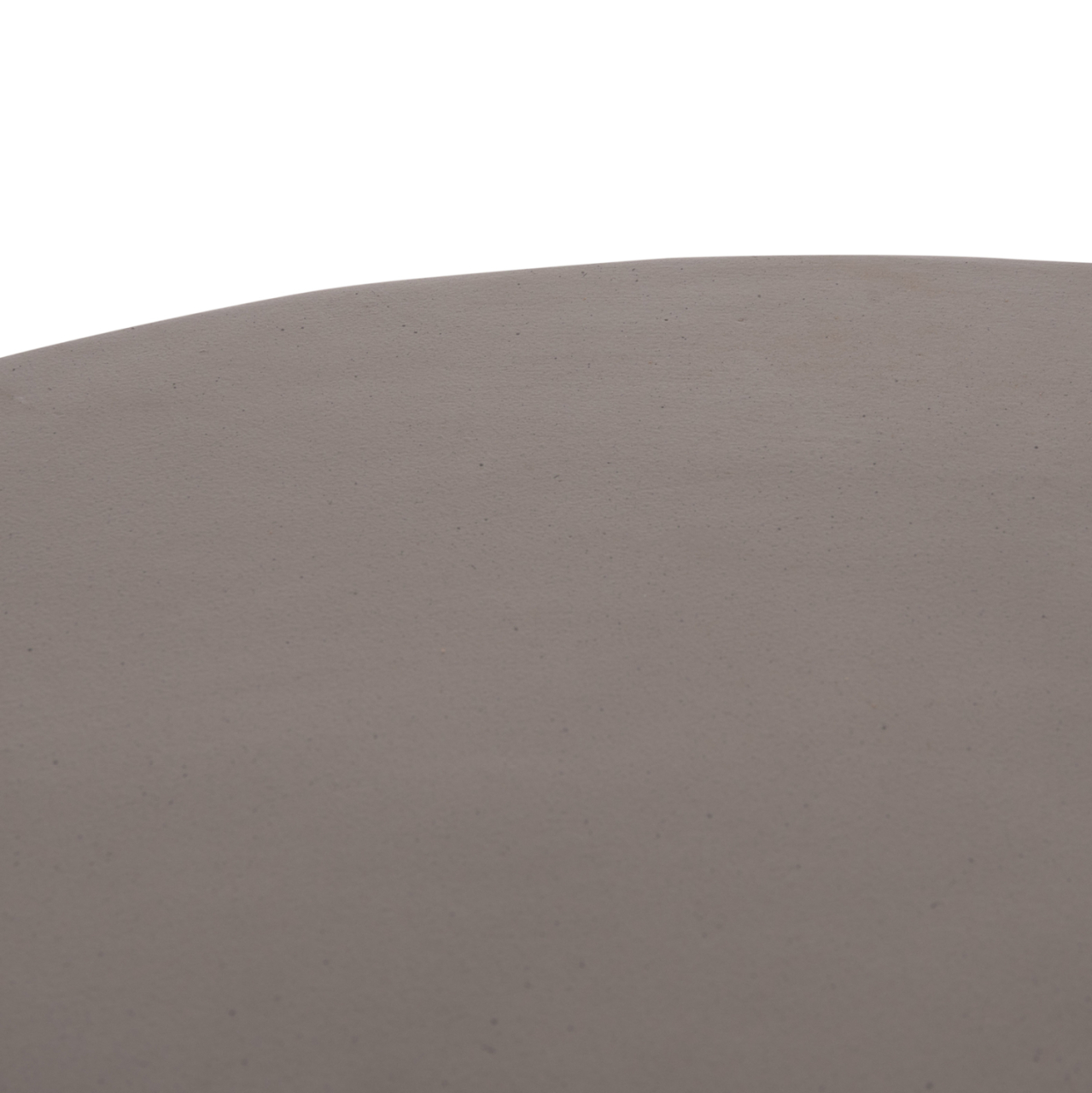 COFFEE TABLE ROUND ALLAN HM18162.03 FIBER CEMENT IN GREY--Φ92x49Hcm. [7]