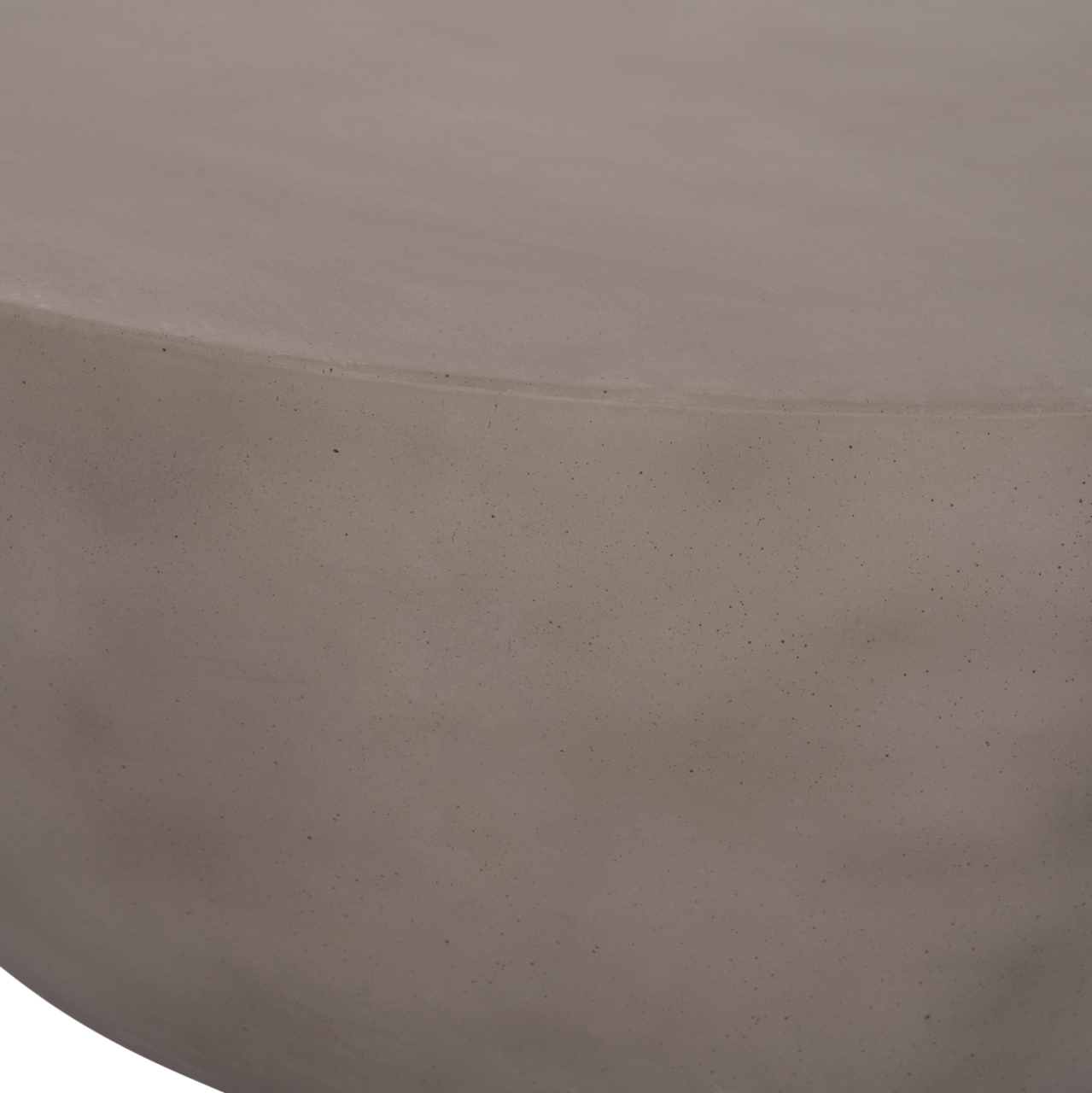 COFFEE TABLE ROUND ALLAN HM18162.03 FIBER CEMENT IN GREY--Φ92x49Hcm. [10]