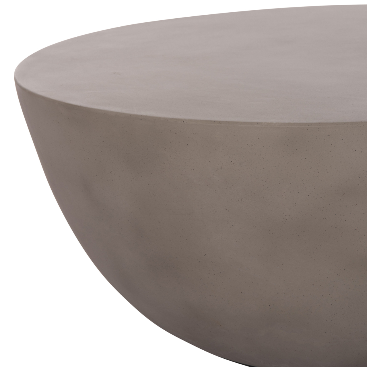 COFFEE TABLE ROUND ALLAN HM18162.03 FIBER CEMENT IN GREY--Φ92x49Hcm. [4]