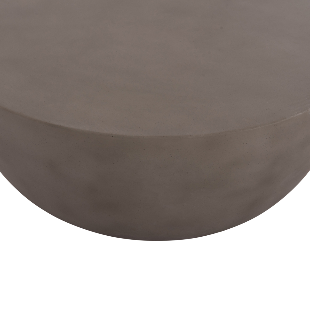COFFEE TABLE ROUND ALLAN HM18162.03 FIBER CEMENT IN GREY--Φ92x49Hcm. [9]