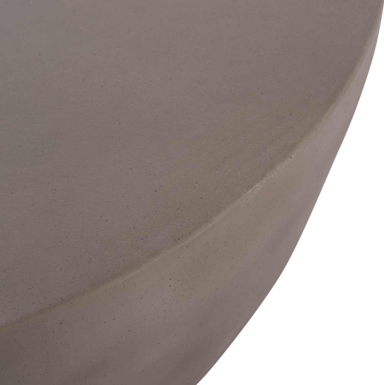 COFFEE TABLE ROUND ALLAN HM18162.03 FIBER CEMENT IN GREY--Φ92x49Hcm. [6]