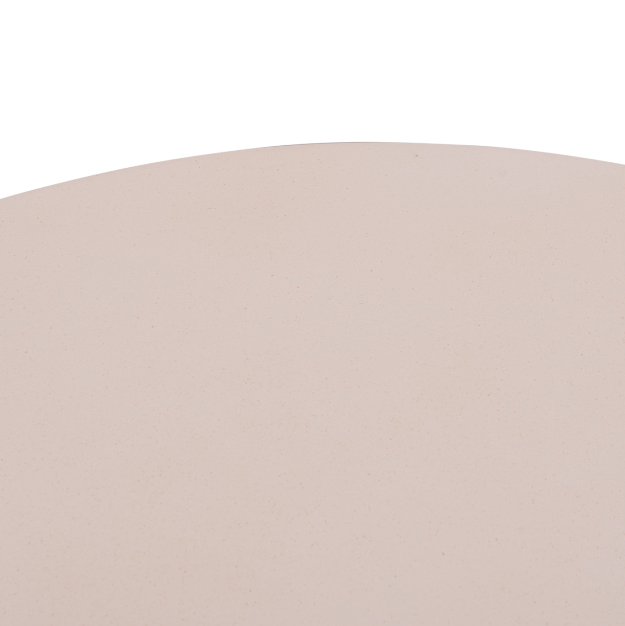 COFFEE TABLE ROUND ANNA HM18157.02 FIBER CEMENT IN WHITE-NATURAL RATTAN--Φ92x44.5Hcm. [7]