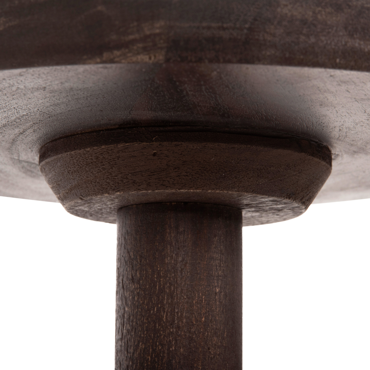 COFFEE TABLE ROUND CRABB HM9701 SOLID MANGO WOOD Φ40x49.5Hcm. [7]
