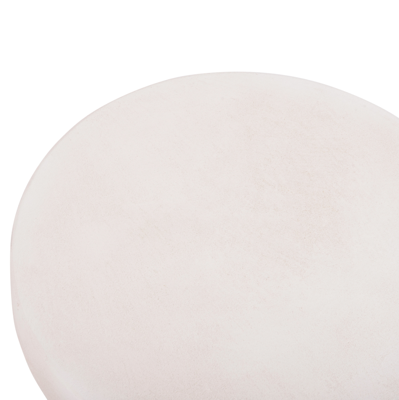 COFFEE TABLE ROUND SERIES SANTORINI HM18050 MDF IN OFF-WHITE COLOR Φ79x35Hcm. [5]