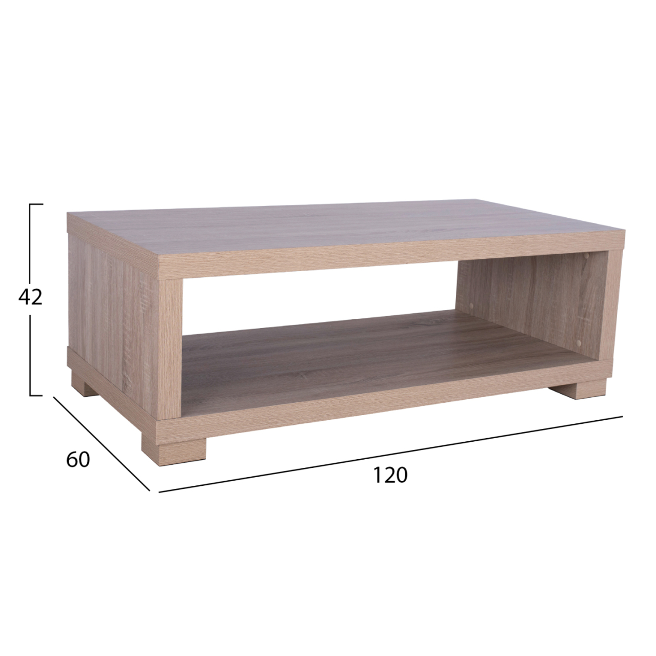 Coffee Table SALEM HM2217.02 Sonama oak 120x60x42H [2]