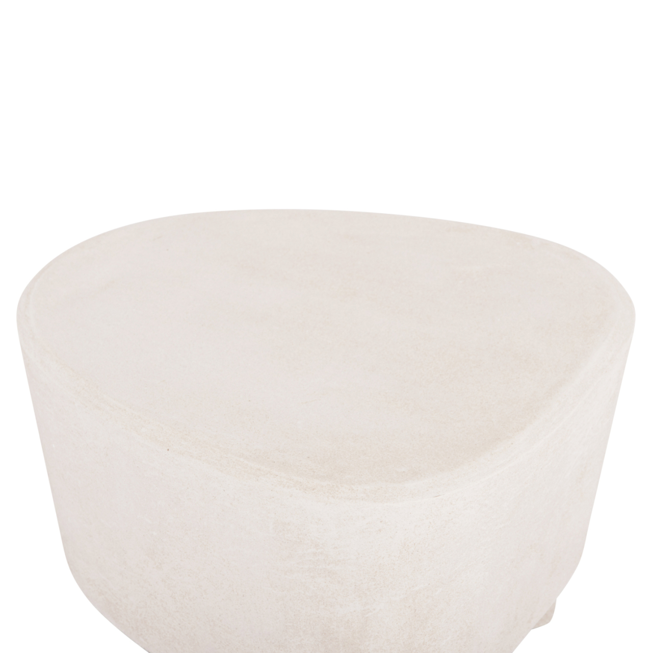 COFFEE TABLE SERIES SANTORINI HM18053 MDF IN OFF-WHITE COLOR 54x61x40.5Hcm. [5]