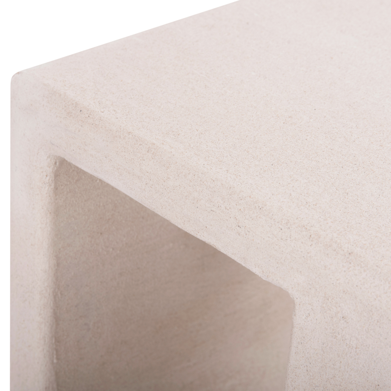COFFEE TABLE SERIES SANTORINI HM18070 MDF IN OFF-WHITE COLOR 48x38x48,5Hcm. [6]