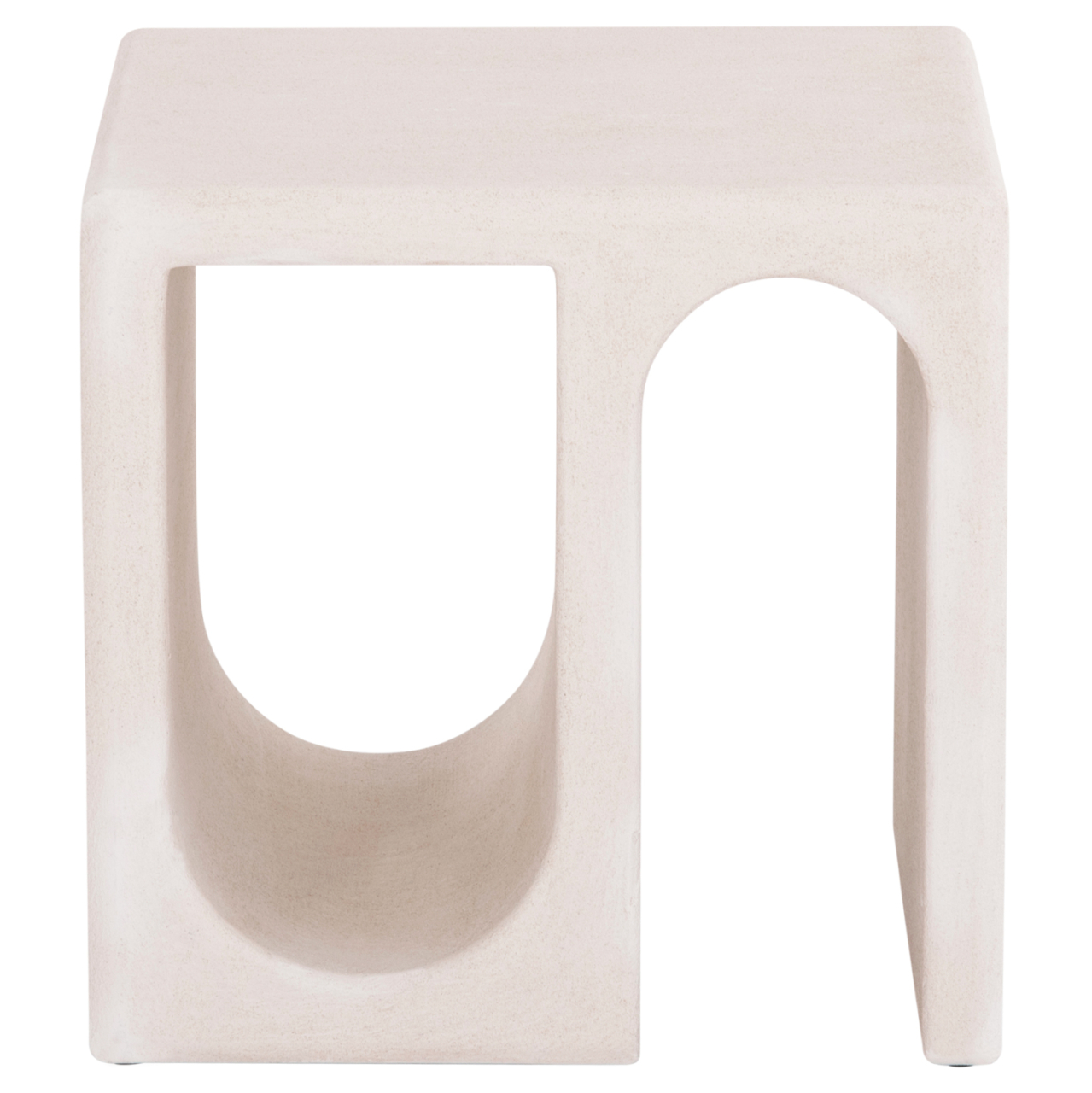 COFFEE TABLE SERIES SANTORINI HM18070 MDF IN OFF-WHITE COLOR 48x38x48,5Hcm. [3]