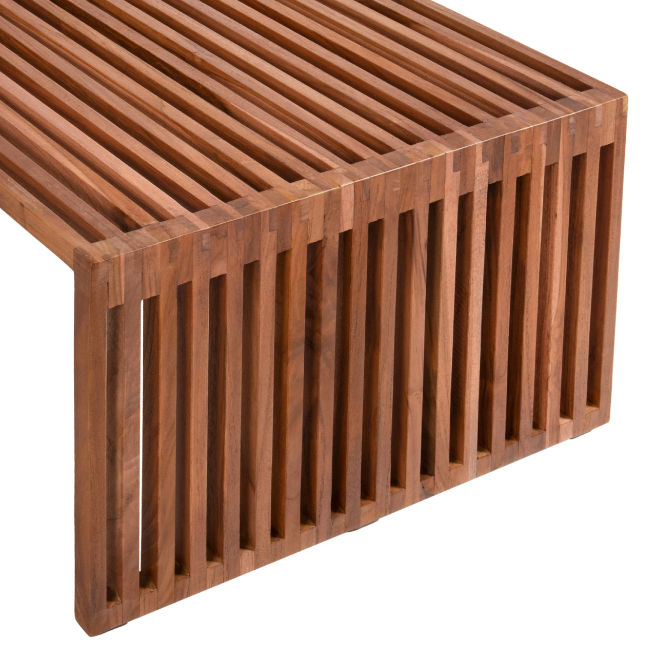 COFFEE TABLE SET OF 2 NYA HM9548 TEAK WOOD IN NATURAL COLOR 116x60x46,5Hcm. [7]