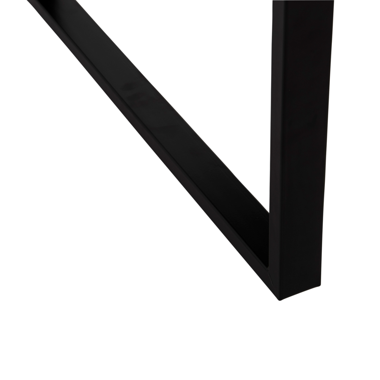 COFFEE TABLE SHABEN HM9585.01 MDF IN BLACK MARBLE TABLETOP-BLACK METAL BASE 120x60X46Hcm. [6]