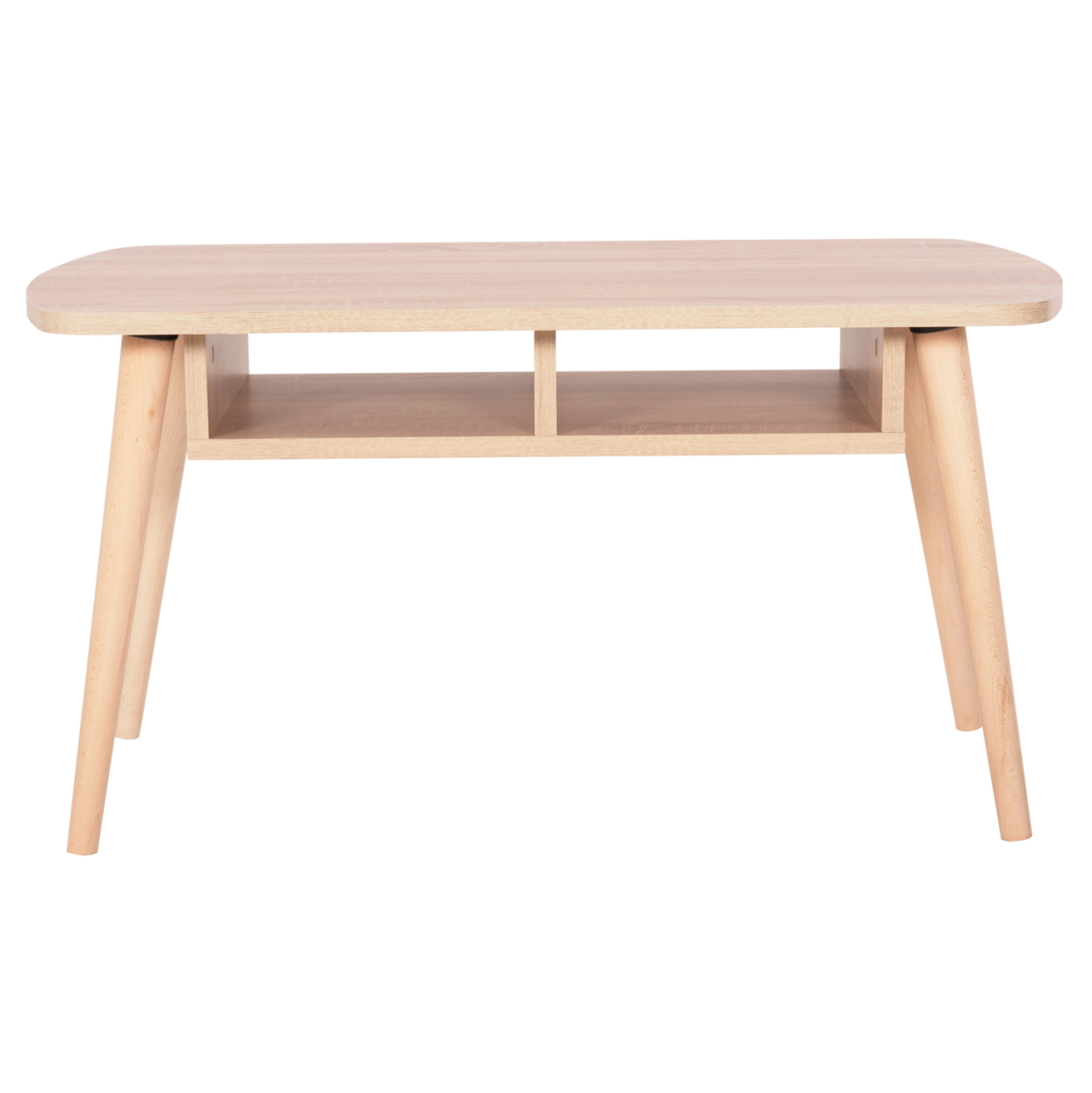 COFFEE TABLE SLIVEN HM18178.03 SONAMA MELAMINE-LEGS IN NATURAL COLOR 90x50x47,5Hcm. [3]