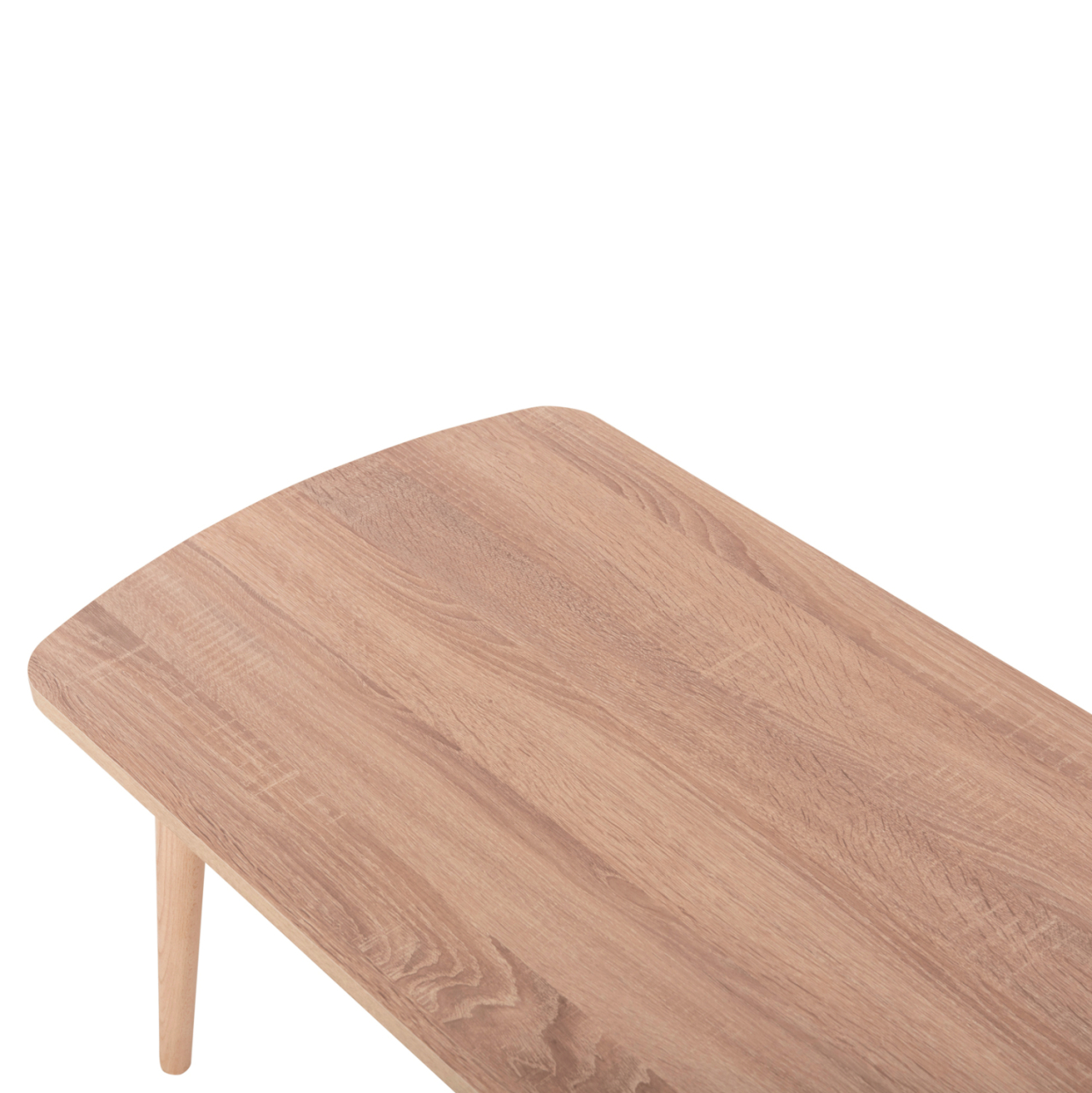 COFFEE TABLE SLIVEN HM18178.03 SONAMA MELAMINE-LEGS IN NATURAL COLOR 90x50x47,5Hcm. [5]