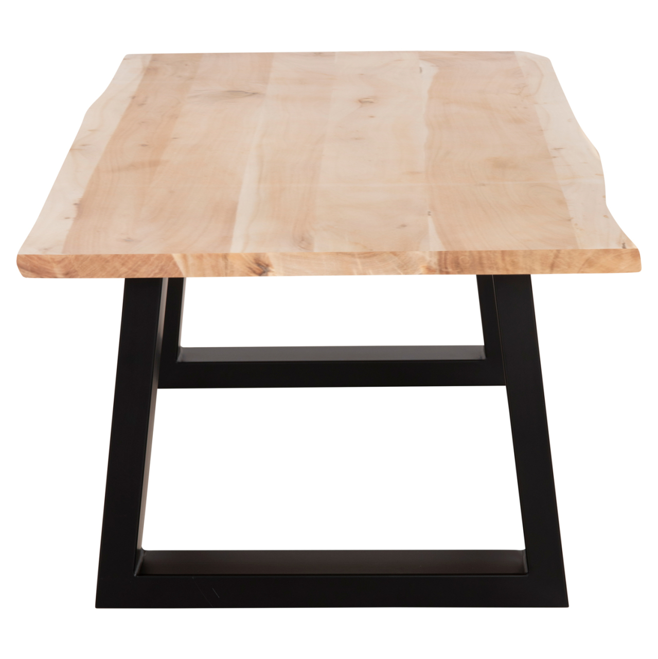 COFFEE TABLE SOFIA SLIM HM8502.21 ACACIA WOOD IN LIGHT NATURAL COLOR 115x65x41Hcm. [5]