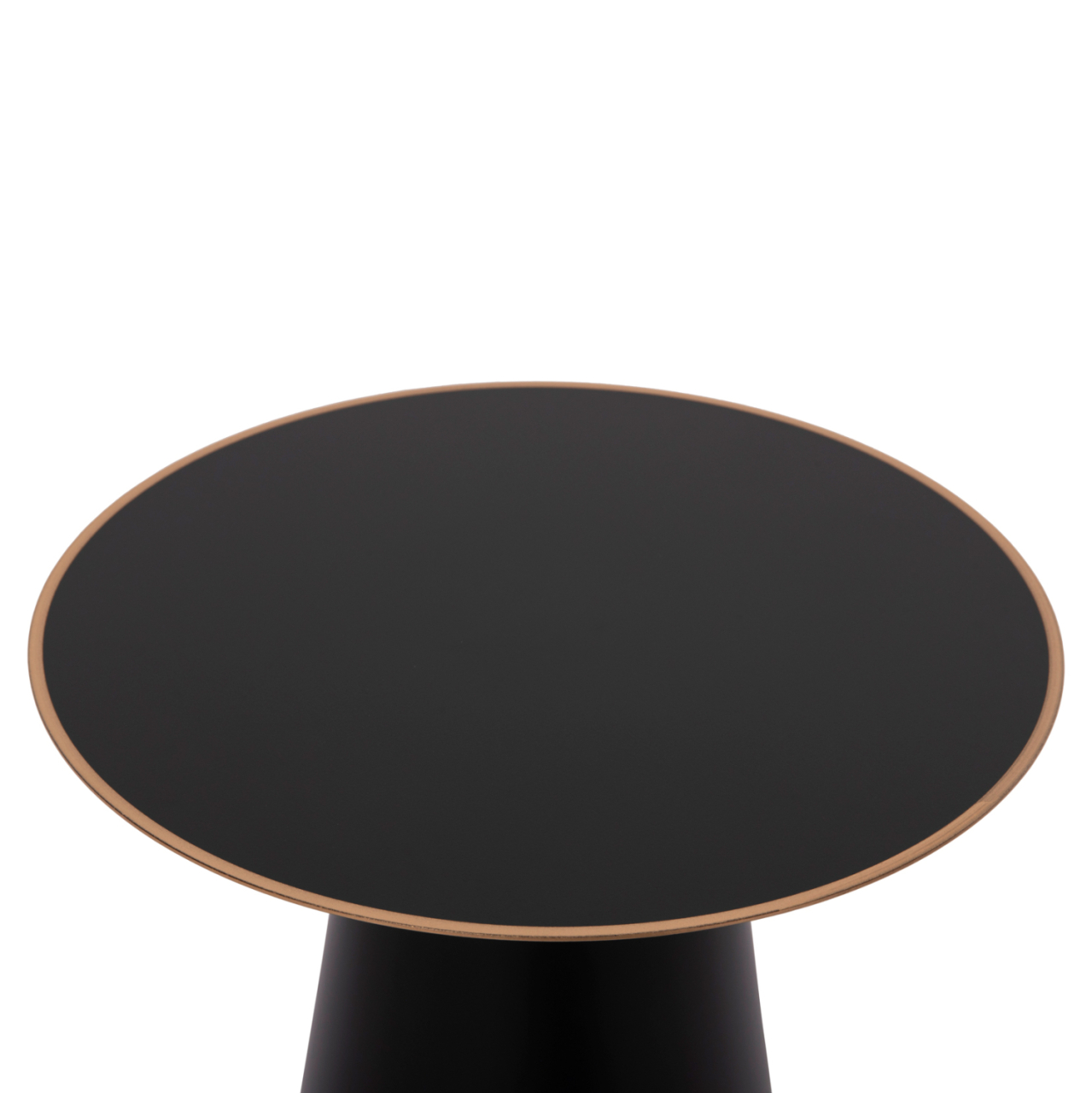 COFFEE TABLES 2PCS BALLI HM9996 ROUND METAL IN BLACK Φ50 and Φ40 cm. [5]