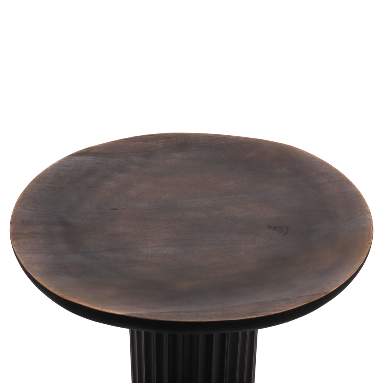 COFFEE TABLES 2PCS ELAF HM9999 MANGO WOOD ENAMELED TOP-IRON BASES [5]