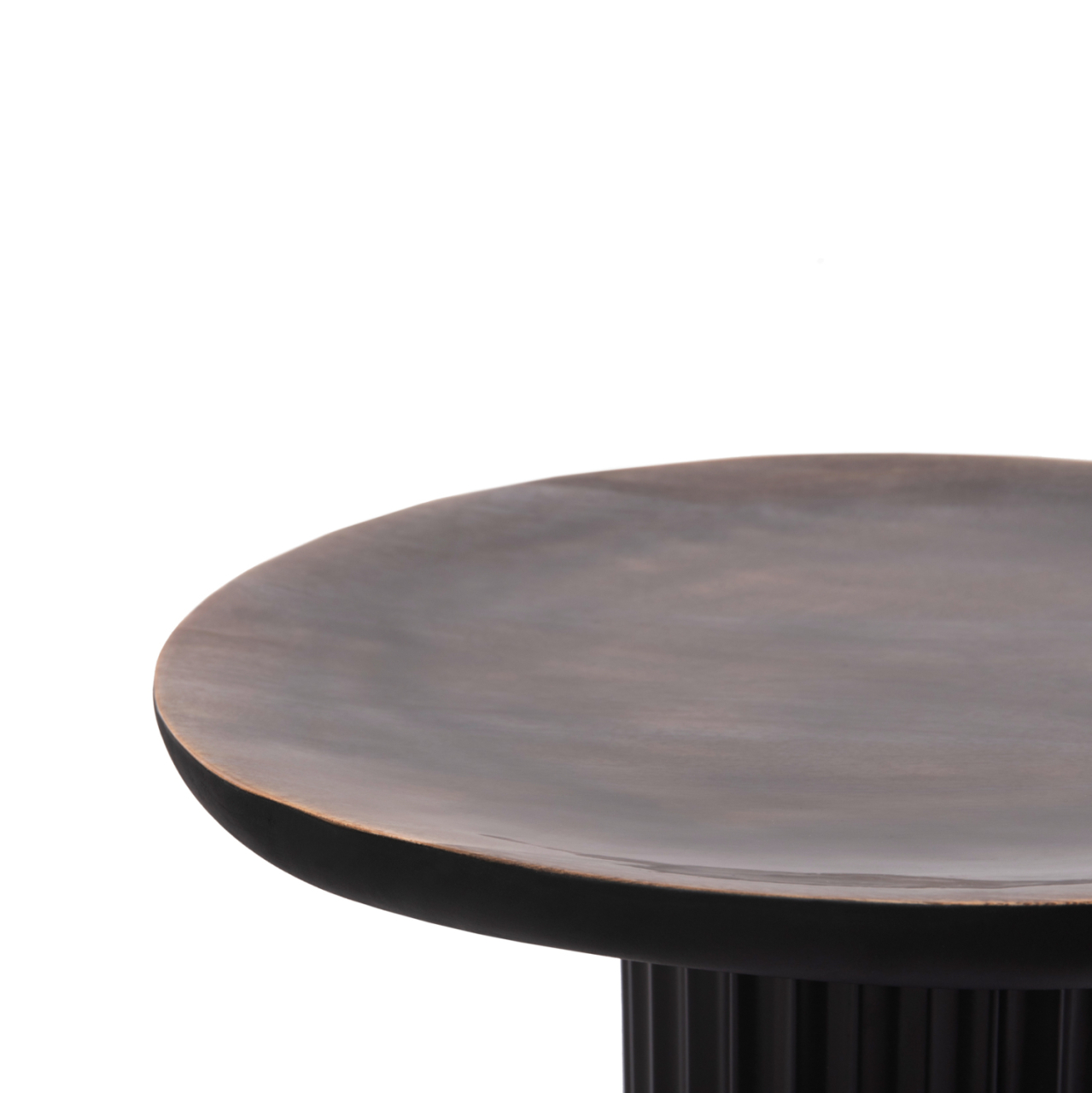 COFFEE TABLES 2PCS ELAF HM9999 MANGO WOOD ENAMELED TOP-IRON BASES [6]