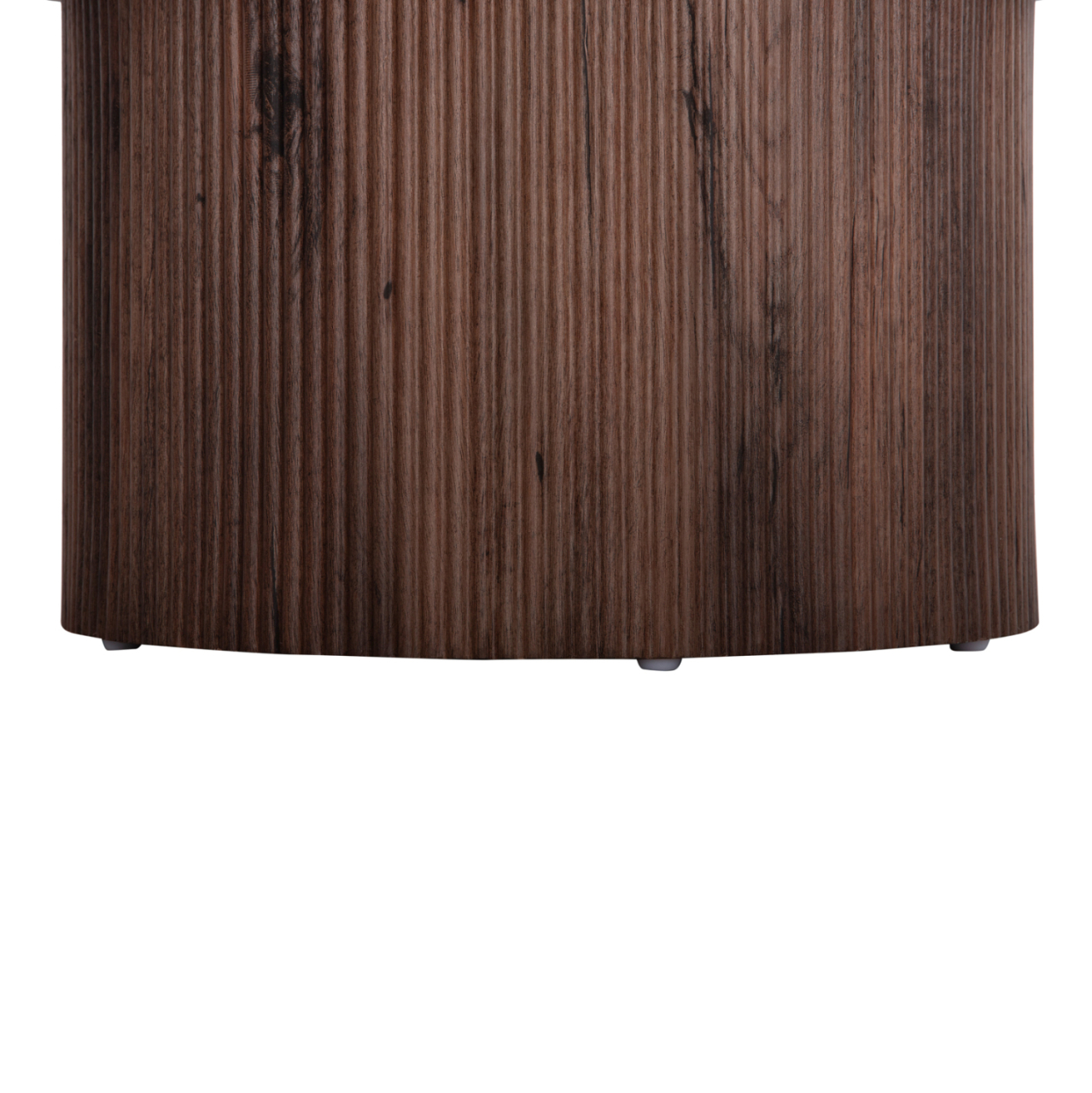 COFFEE TABLES 2PCS SET MARGON HM21084 MDF IN DARK BROWN COLOR Φ80cm and Φ45cm [7]