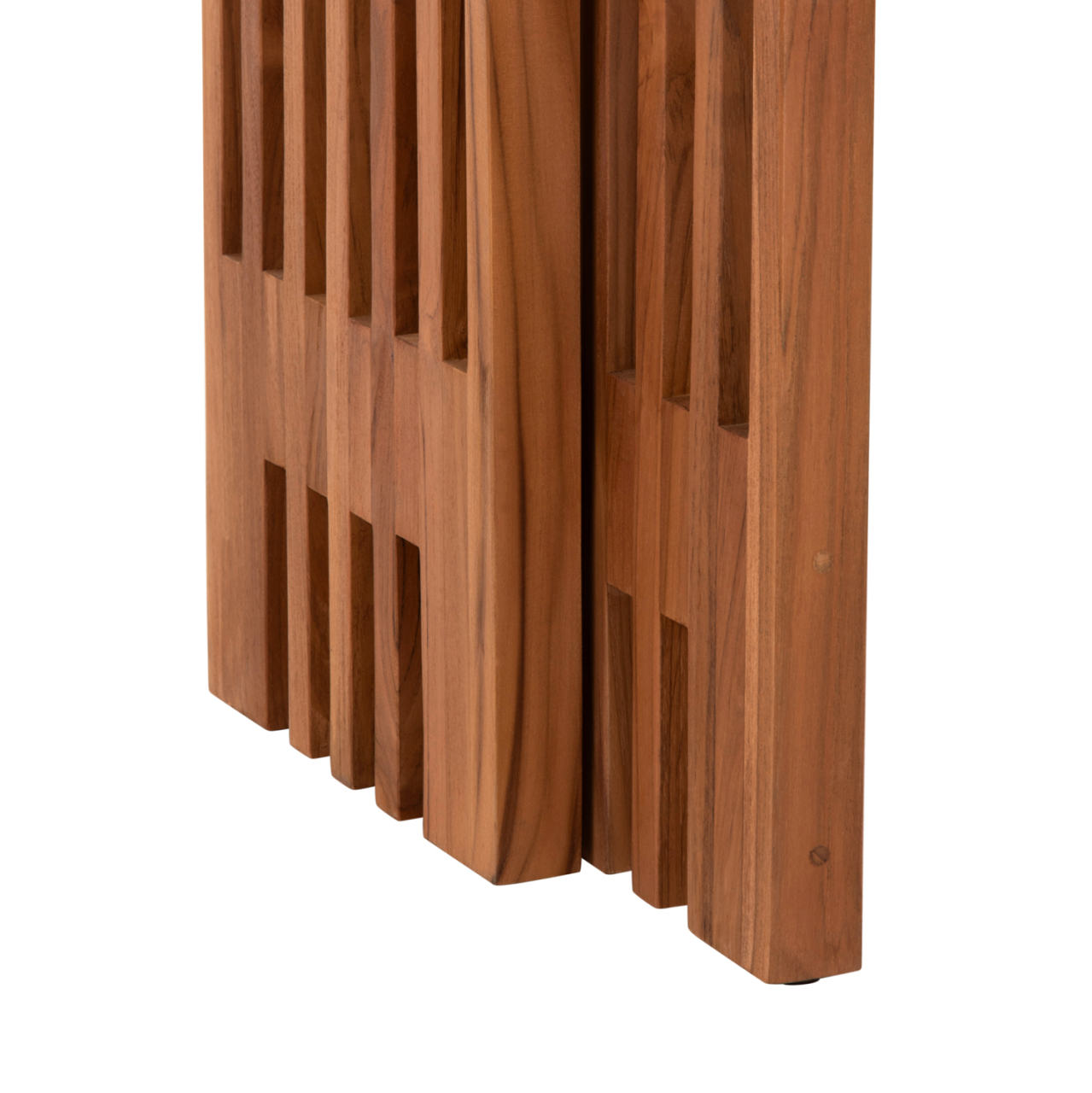 COFFEE TABLES 2PCS SET NYA HM9828 SOLID TEAK WOOD IN NATURAL 110x30x46Hcm. [5]