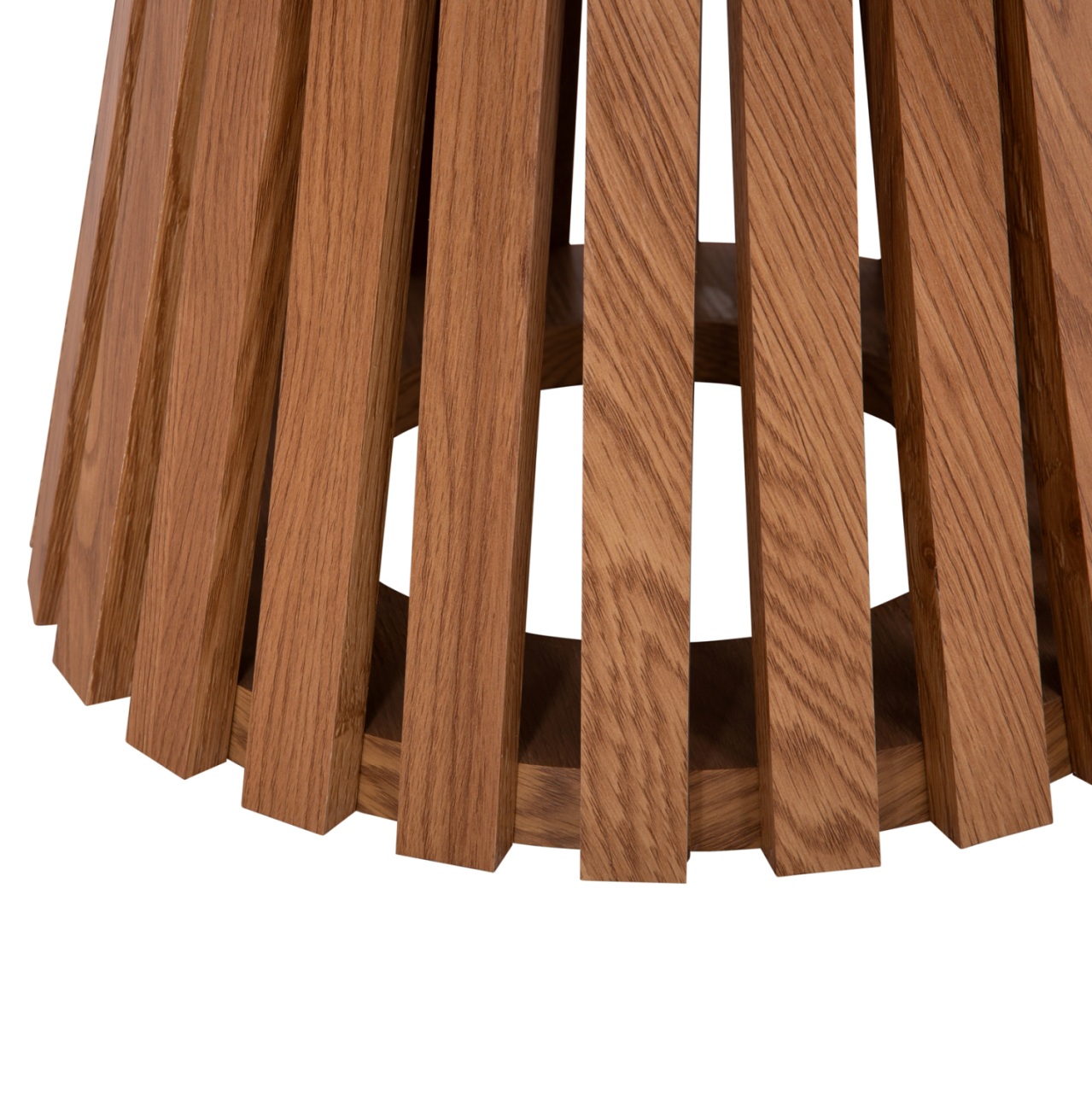 COFFEE TABLES 2PCS SET TALBERT HM21083 MDF IN NATURAL WOOD COLOR Φ80cm and Φ45cm [8]