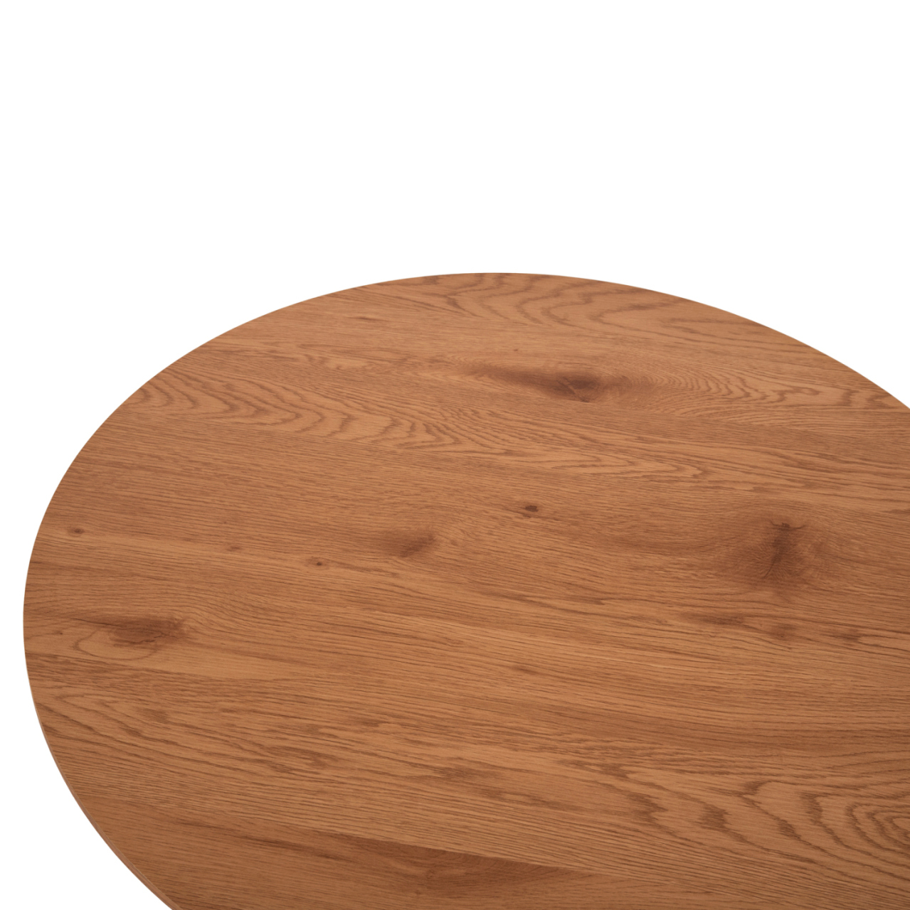 COFFEE TABLES 2PCS SET TALBERT HM21083 MDF IN NATURAL WOOD COLOR Φ80cm and Φ45cm [5]
