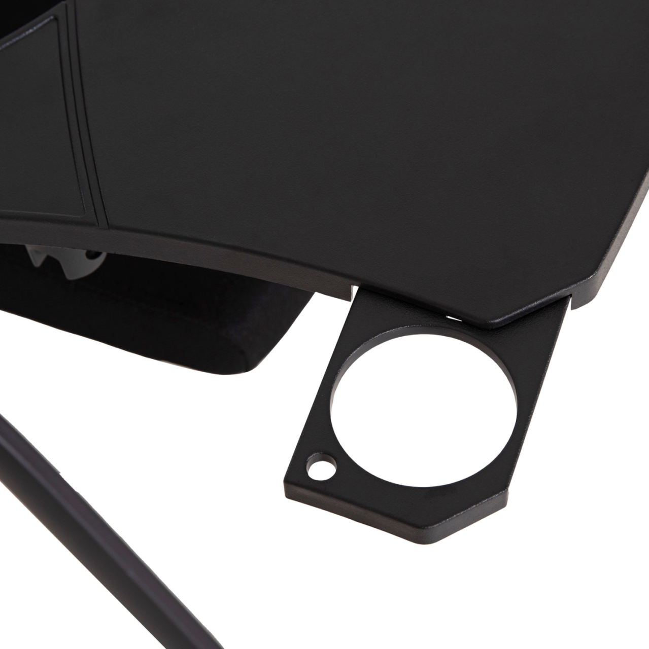 CONFERENCE CHAIR FOLDABLE WITH WRITING BOARD DENO HM1209.01 MESH FABRIC BLACK 65x63x82Hcm [9]