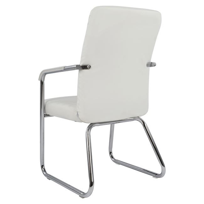 Conference chair HM1021.02 White 55,5x67,5x94 cm [5]