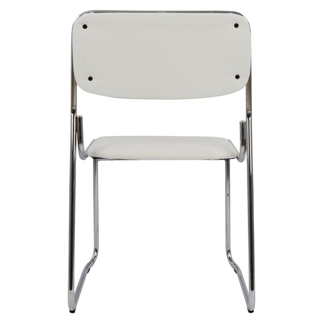 Conference office chair HM1019.02 White color 48,5x51,5x77 cm [6]