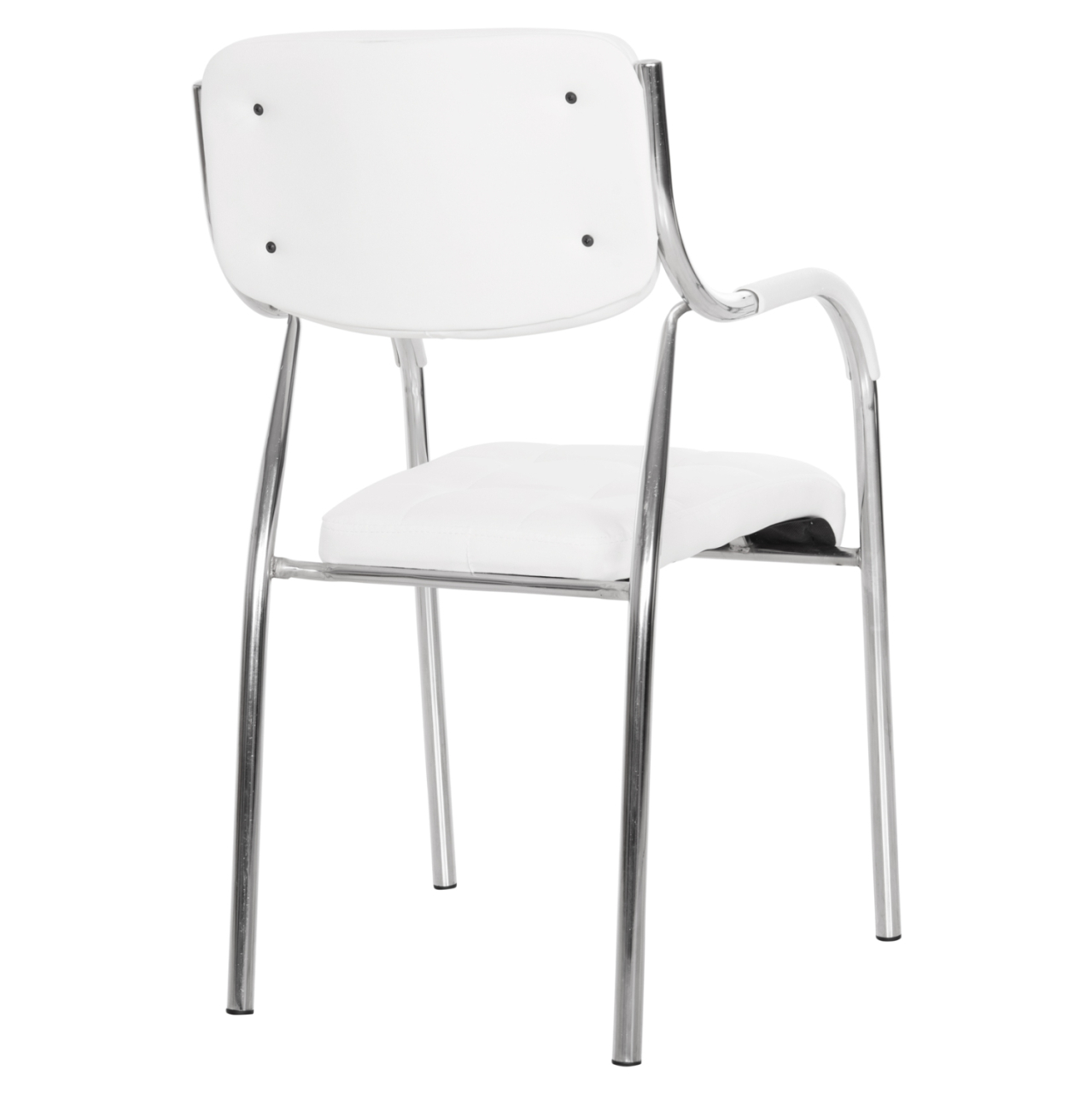 Conference office chair OBERON HM1018.02 White PU 51x52x88Hcm [5]