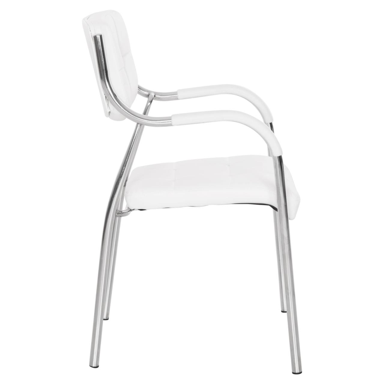 Conference office chair OBERON HM1018.02 White PU 51x52x88Hcm [4]