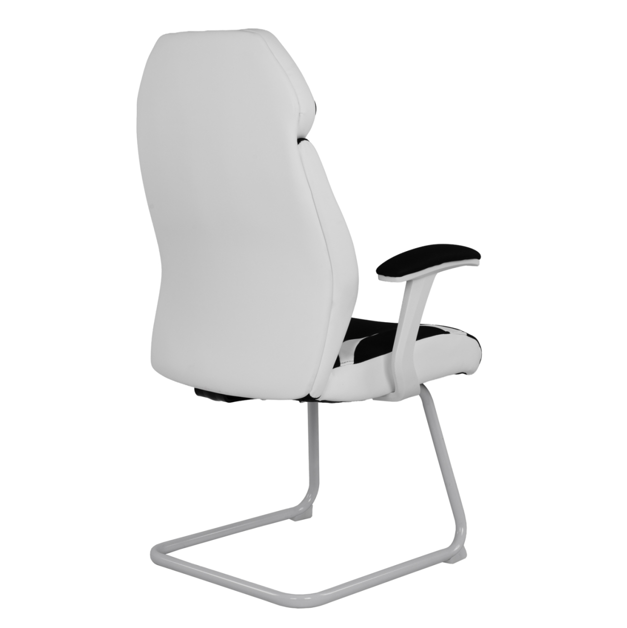 Conferenece office chair HM1102.02 in black and white color 66,5x63x108cm [5]