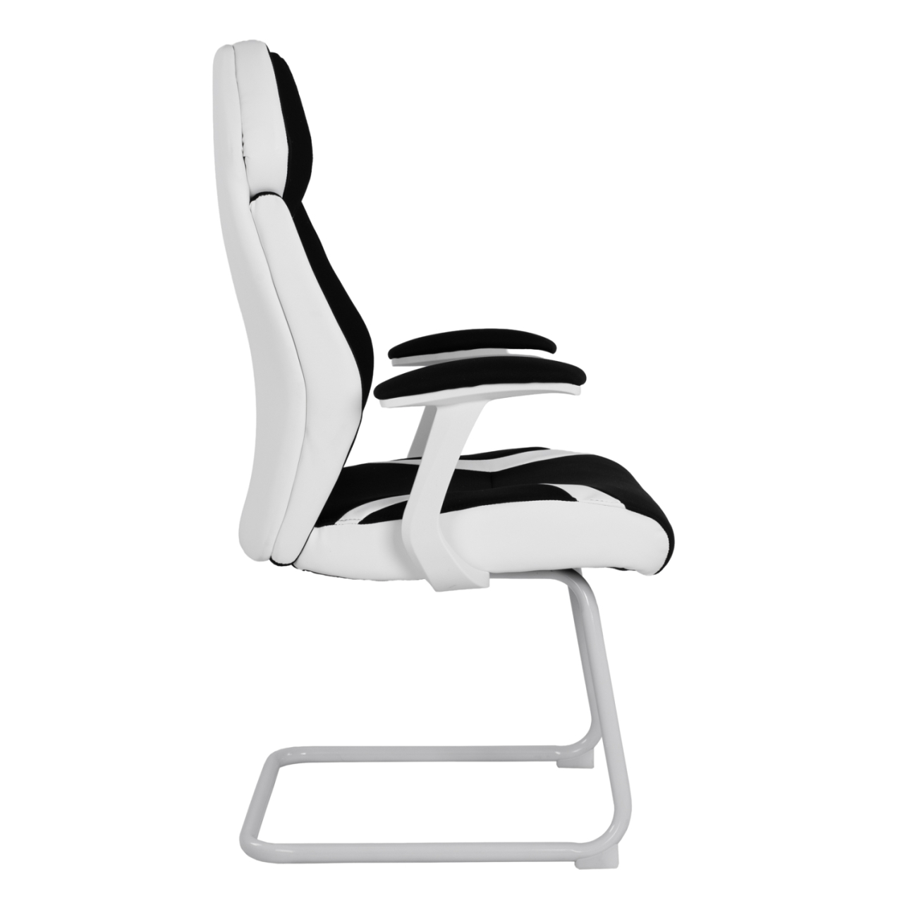 Conferenece office chair HM1102.02 in black and white color 66,5x63x108cm [4]