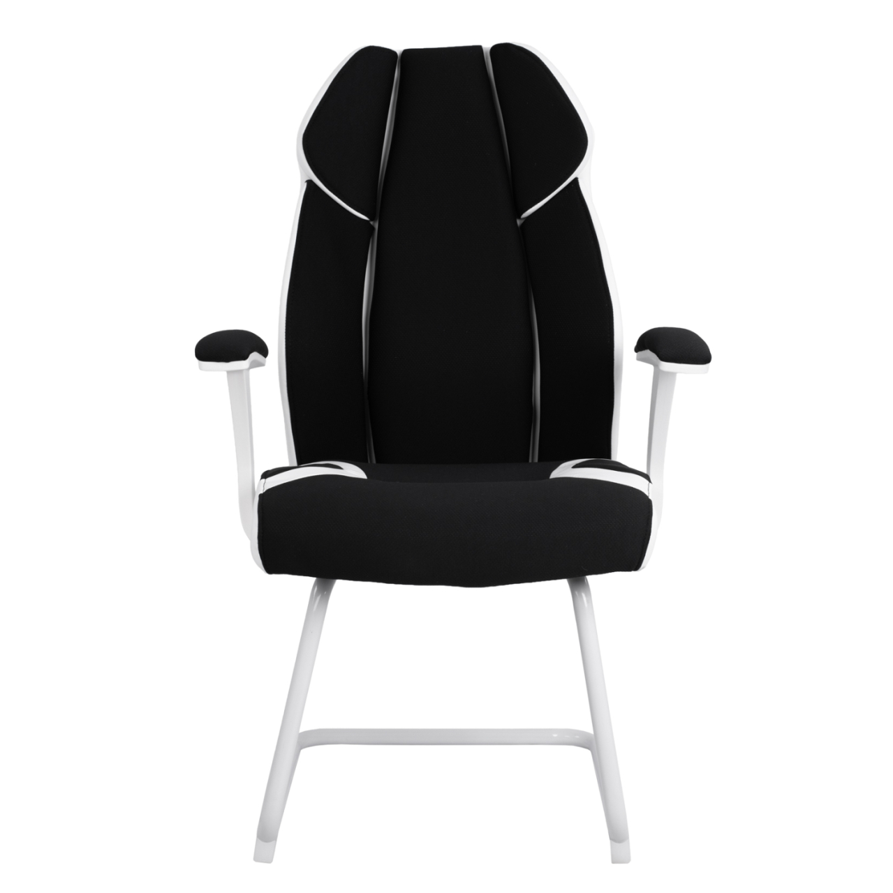 Conferenece office chair HM1102.02 in black and white color 66,5x63x108cm [3]